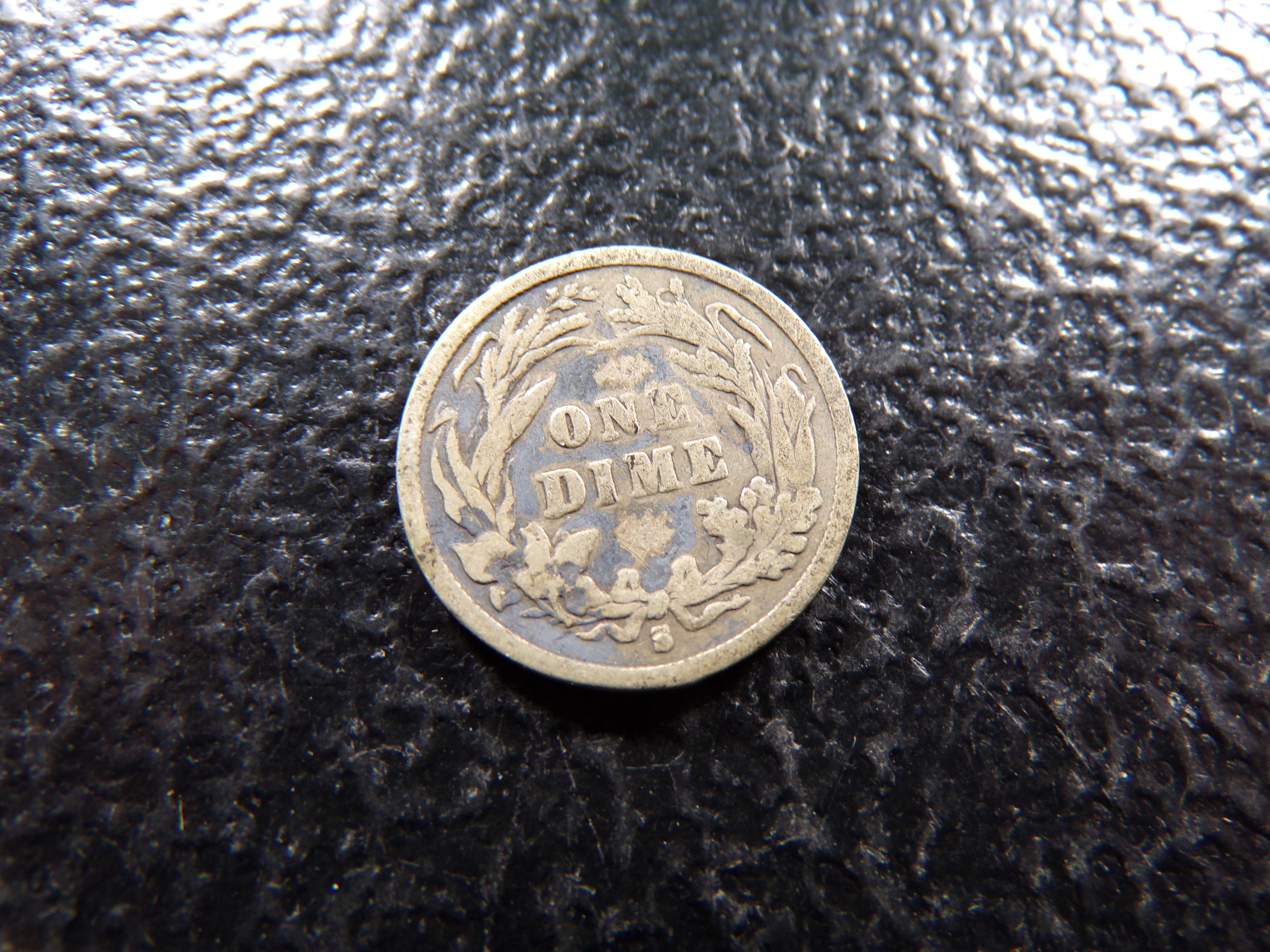 1897-S BARBER SILVER DIME