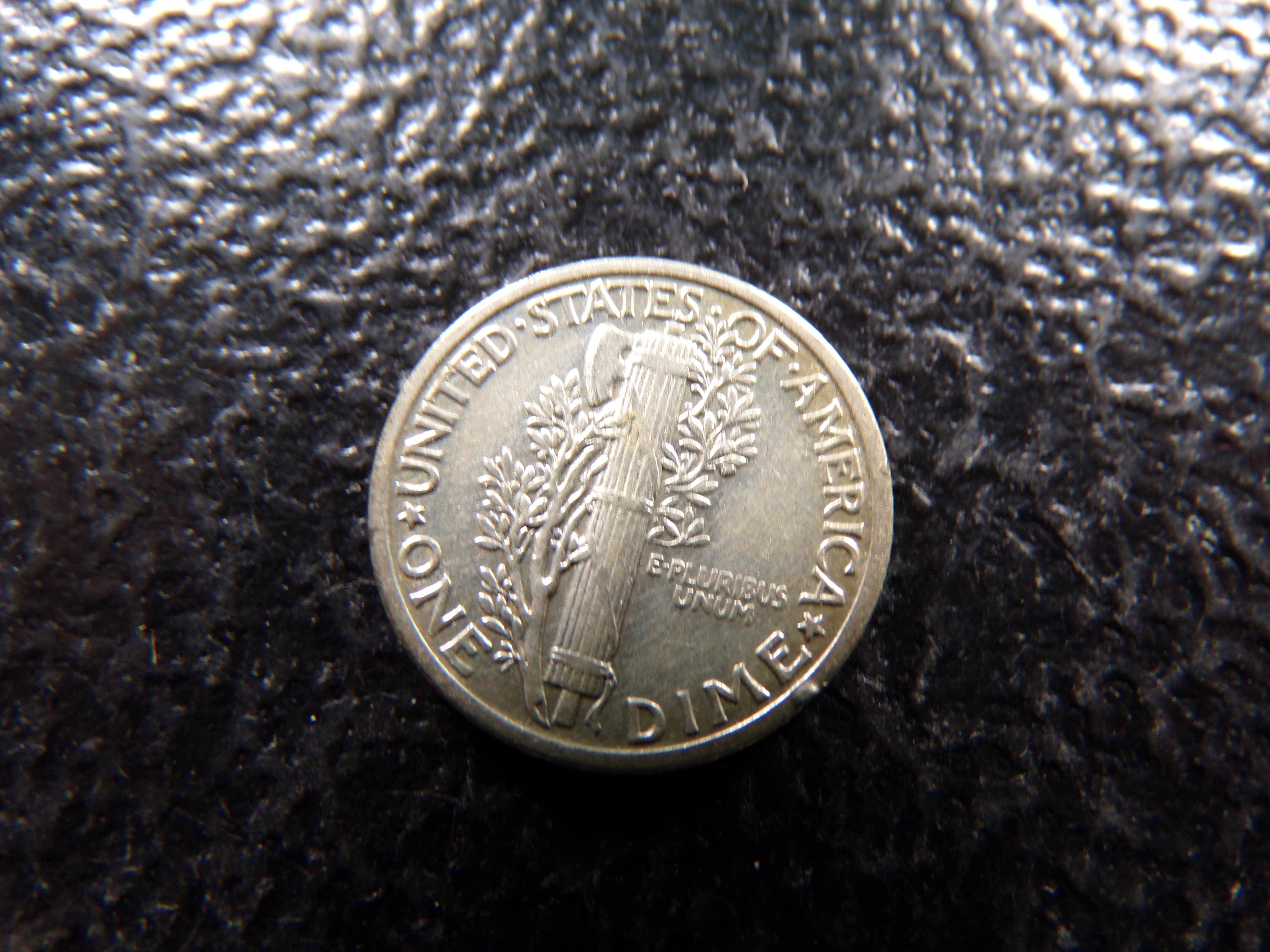 1925 MERCURY SILVER DIME