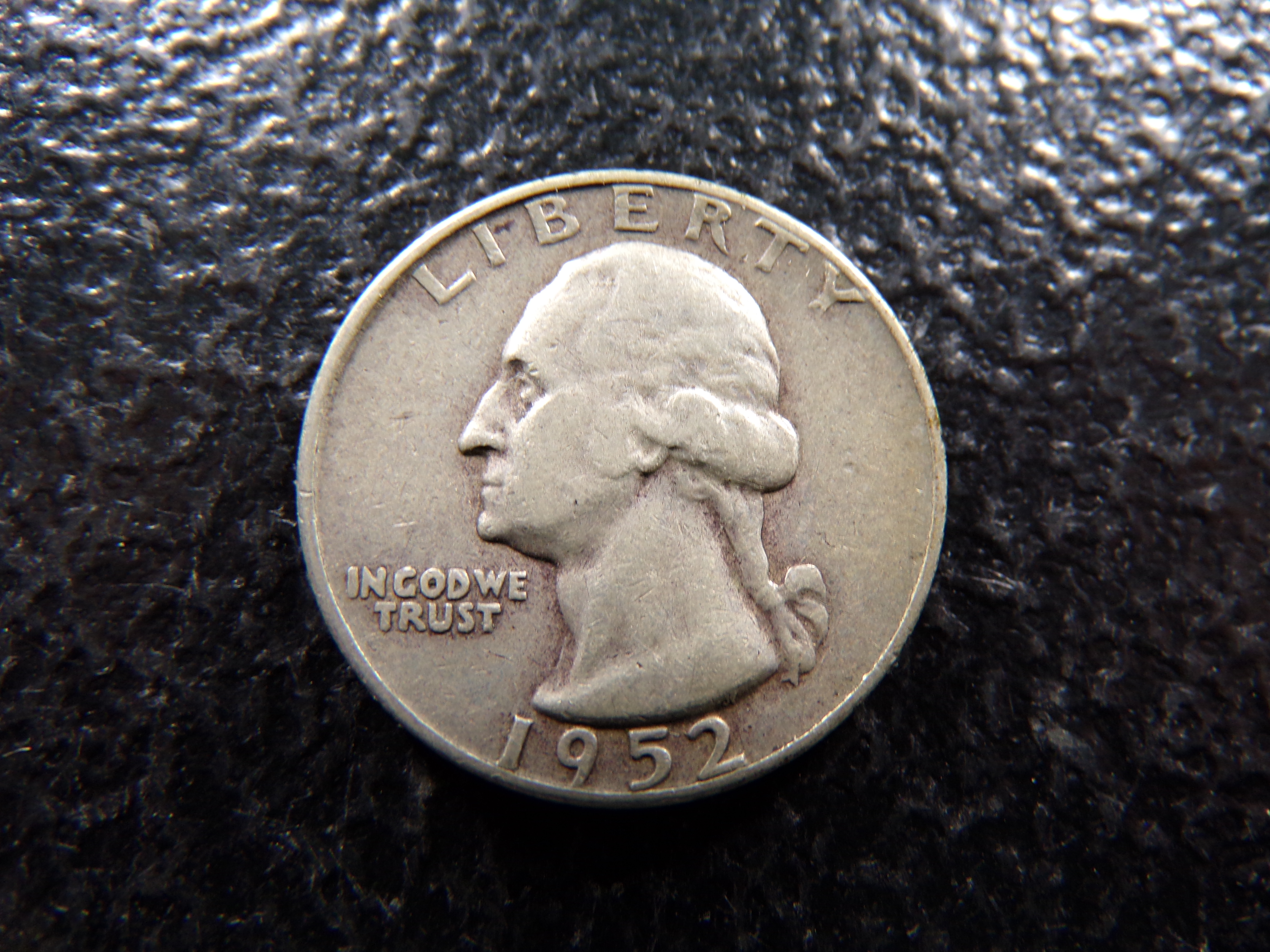 1952-D WASHINGTON SILVER QUARTER