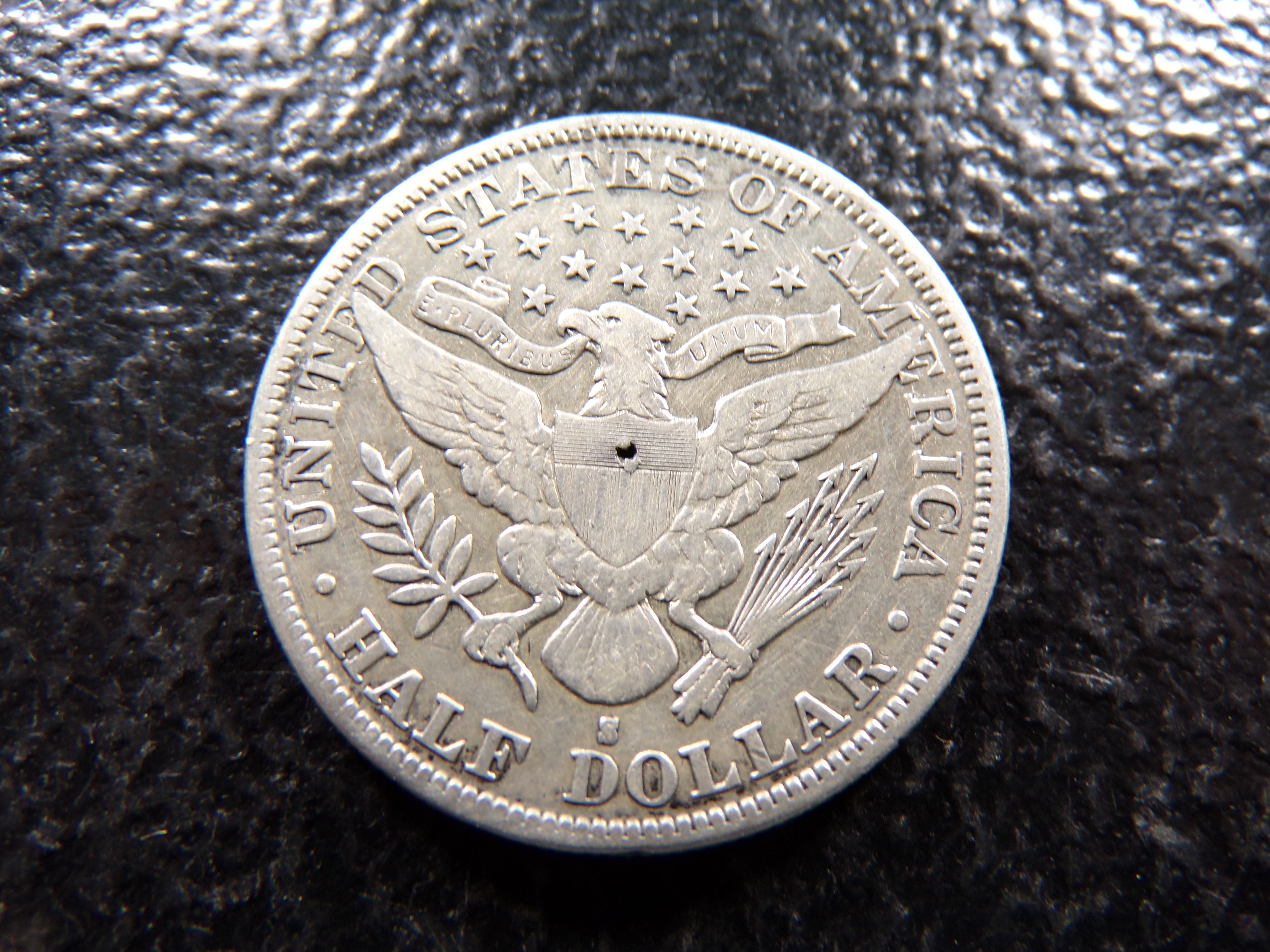 1894-S BARBER SILVER HALF DOLLAR