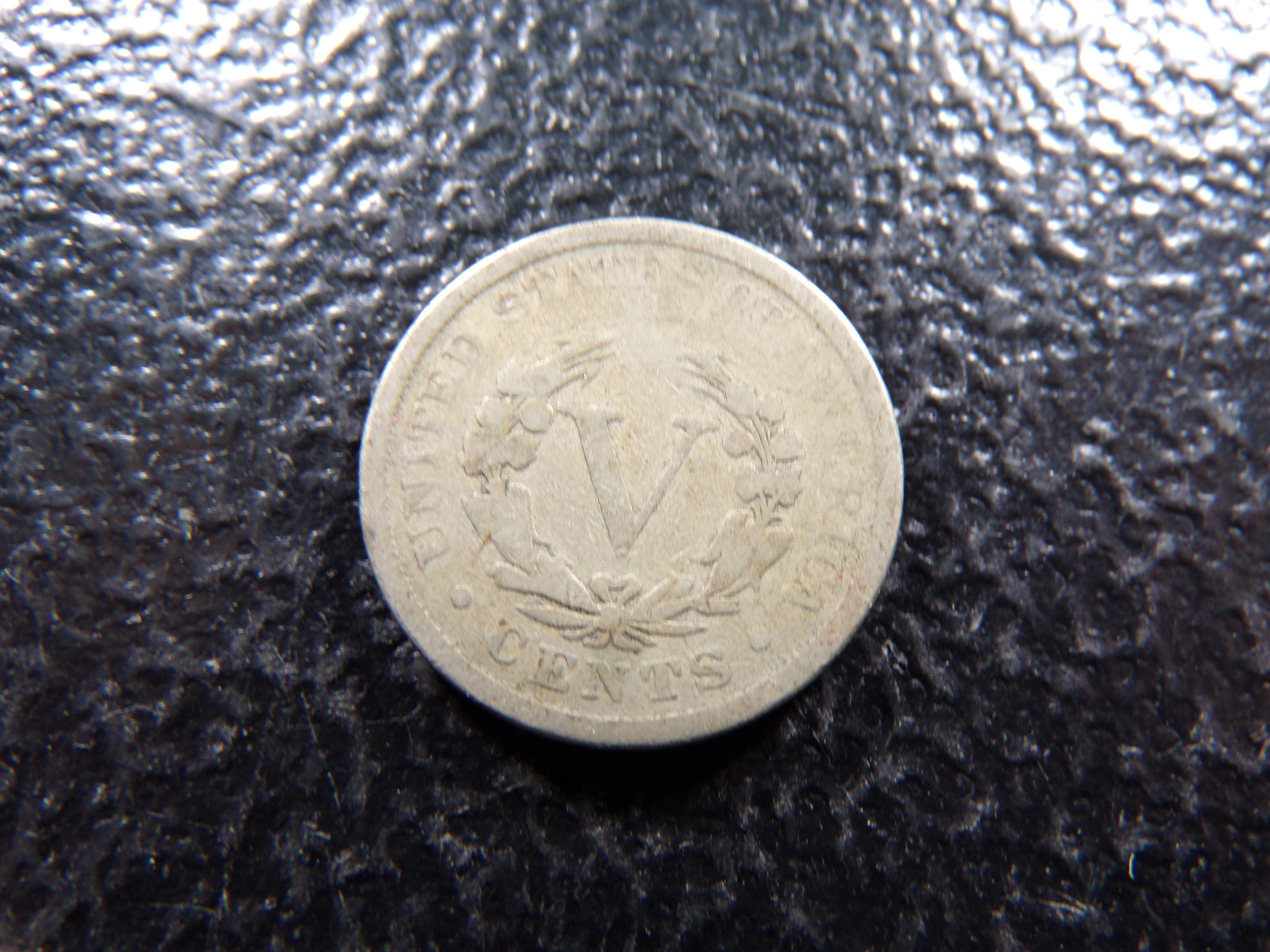 1887 LIBERTY HEAD V NICKEL