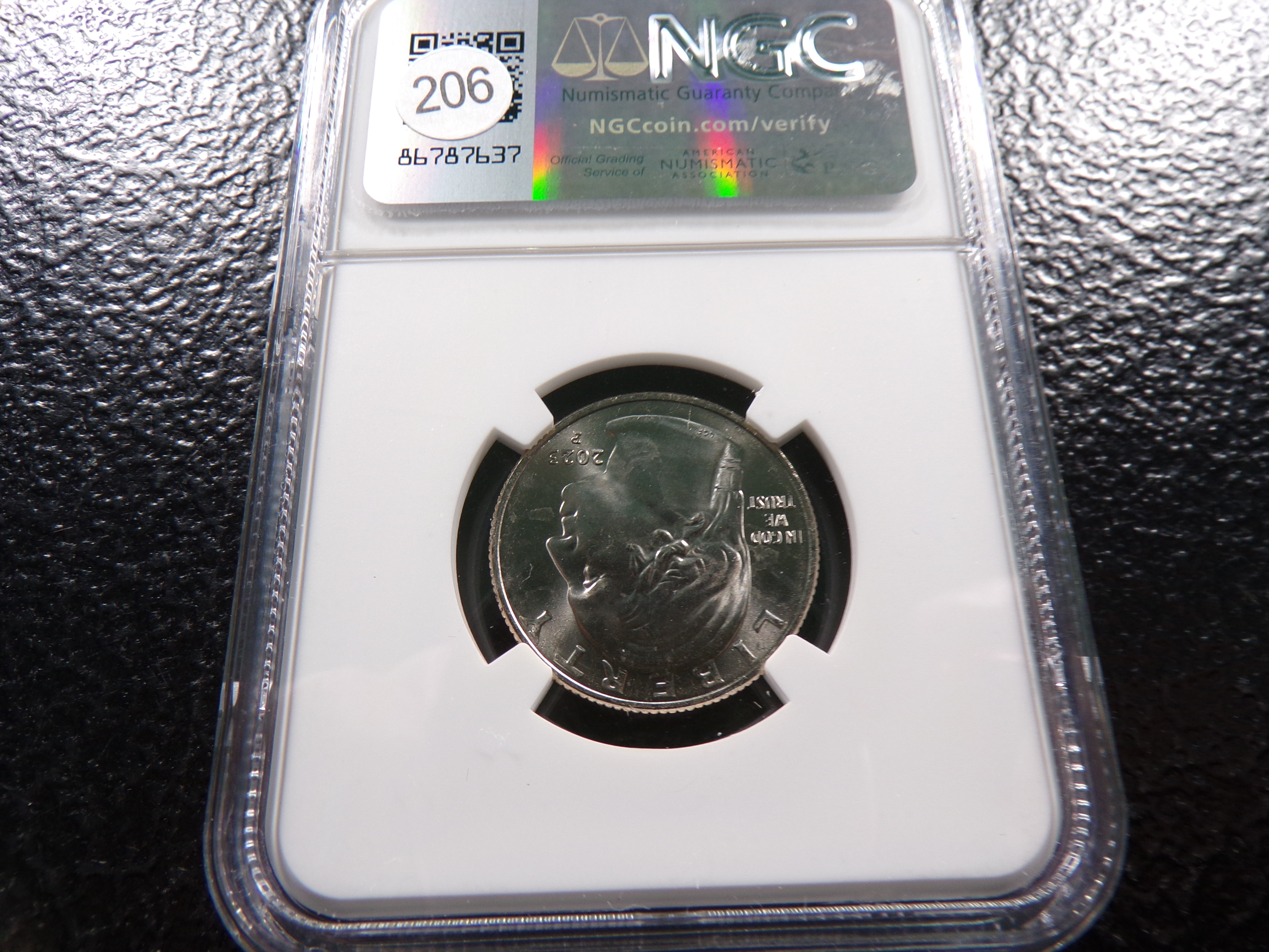 2023-P NGC MS67 MARIA TALLCHIEF QUARTER
