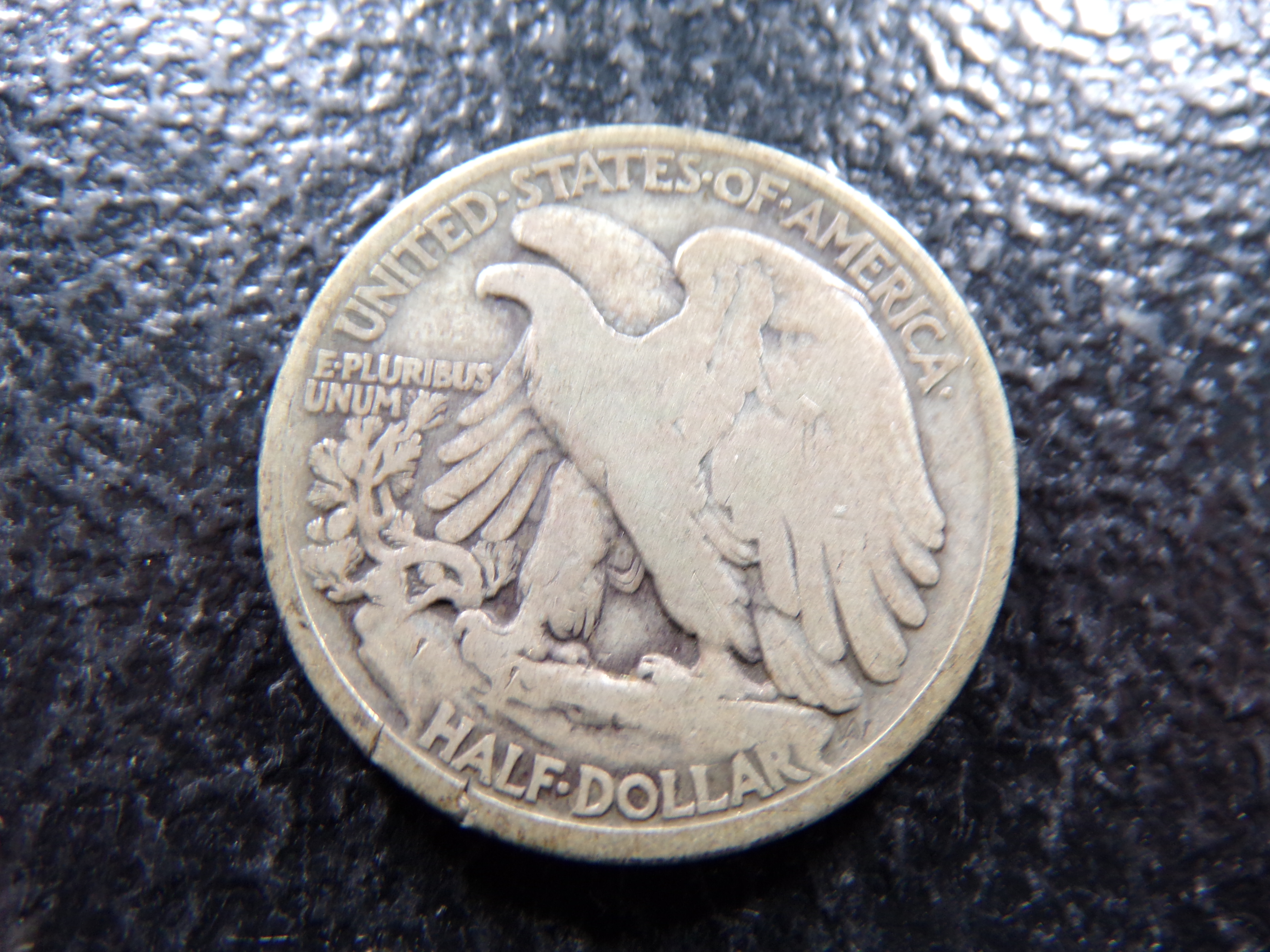 1916 RARE DATE WALKING LIBERTY SILVER HALF DOLLAR