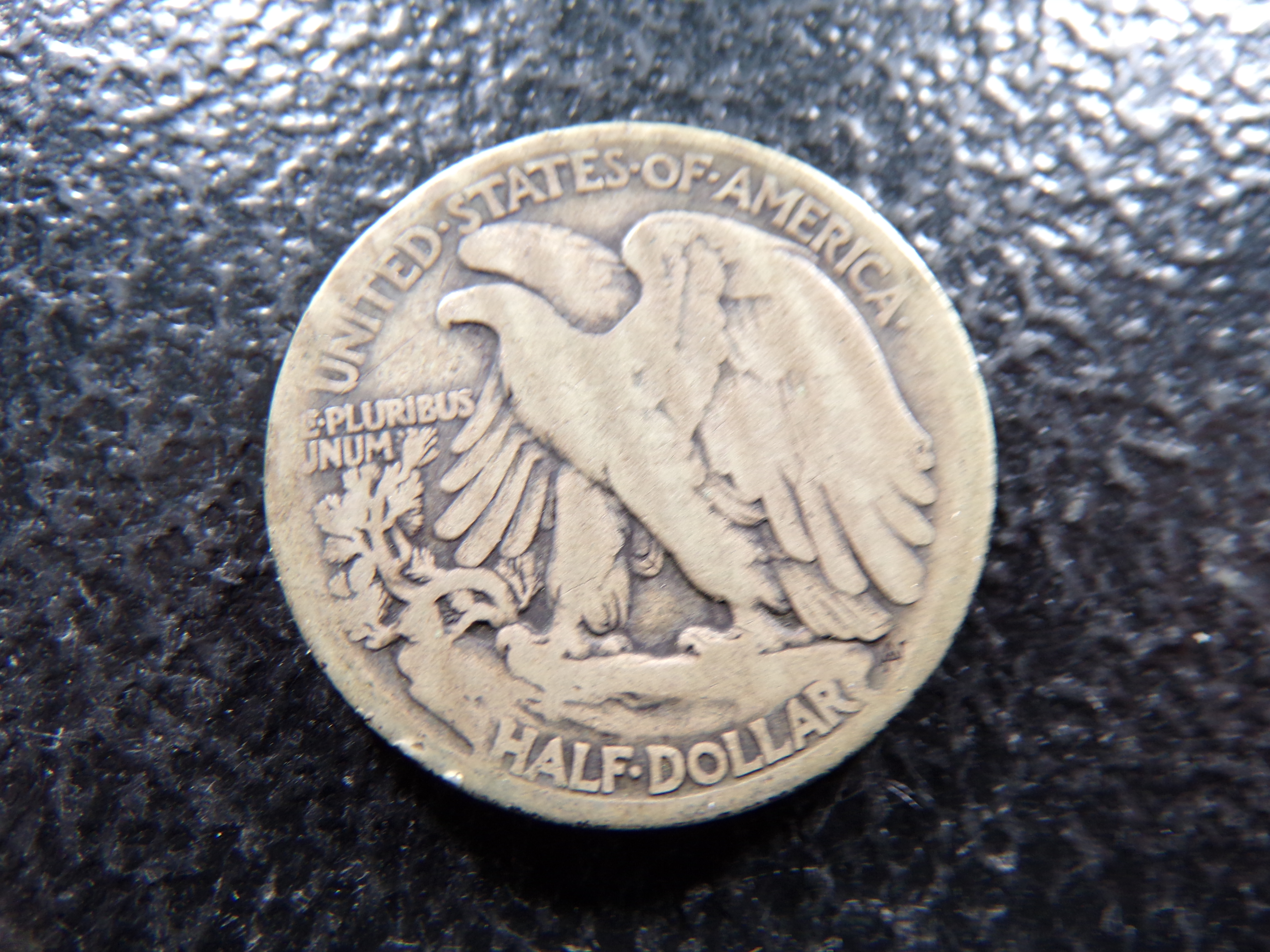 1916-S OBV. RARE DATE WALKING LIBERTY SILVER HALF DOLLAR