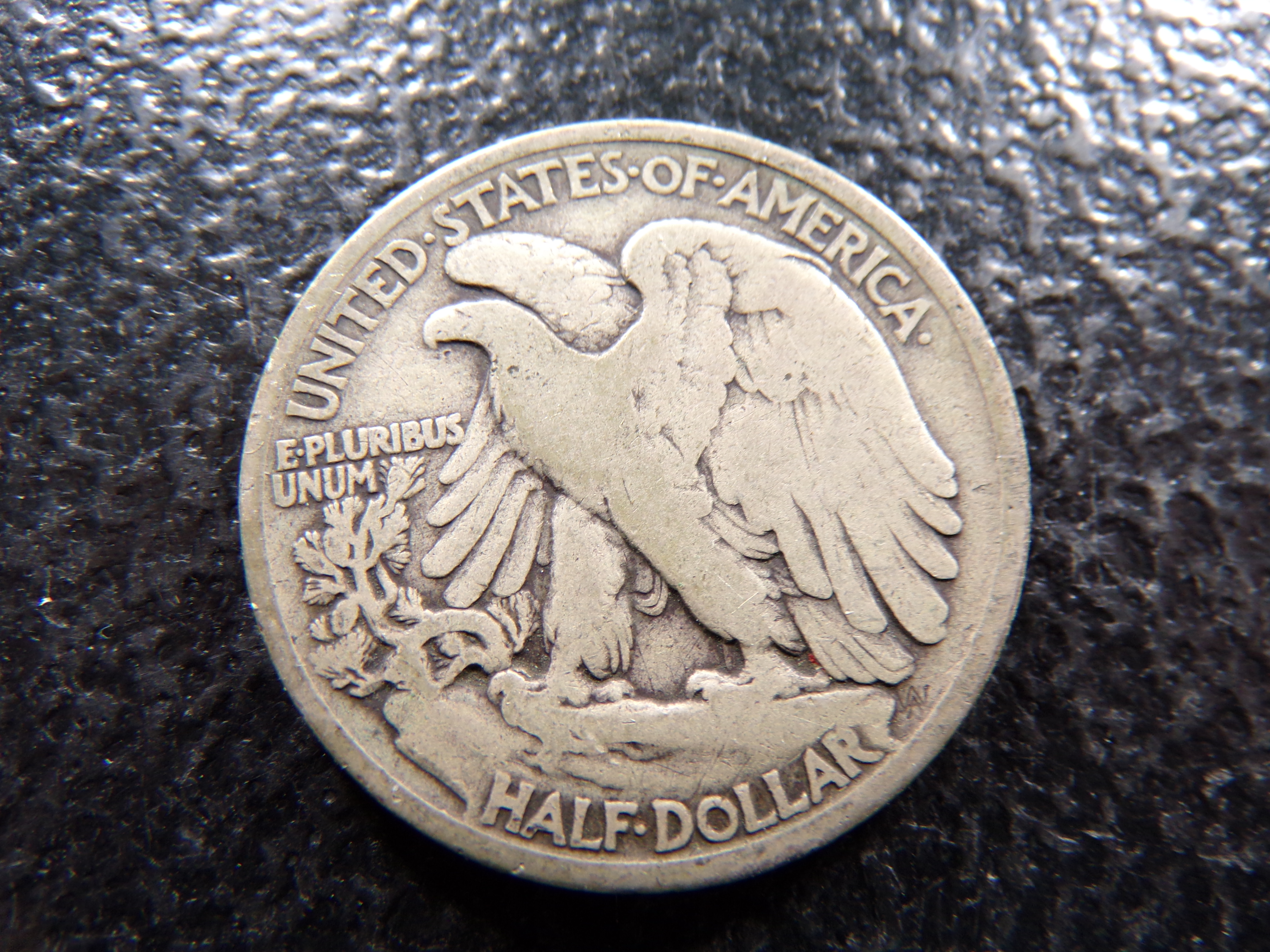 1917-D OBV. WALKING LIBERTY SILVER HALF DOLLAR