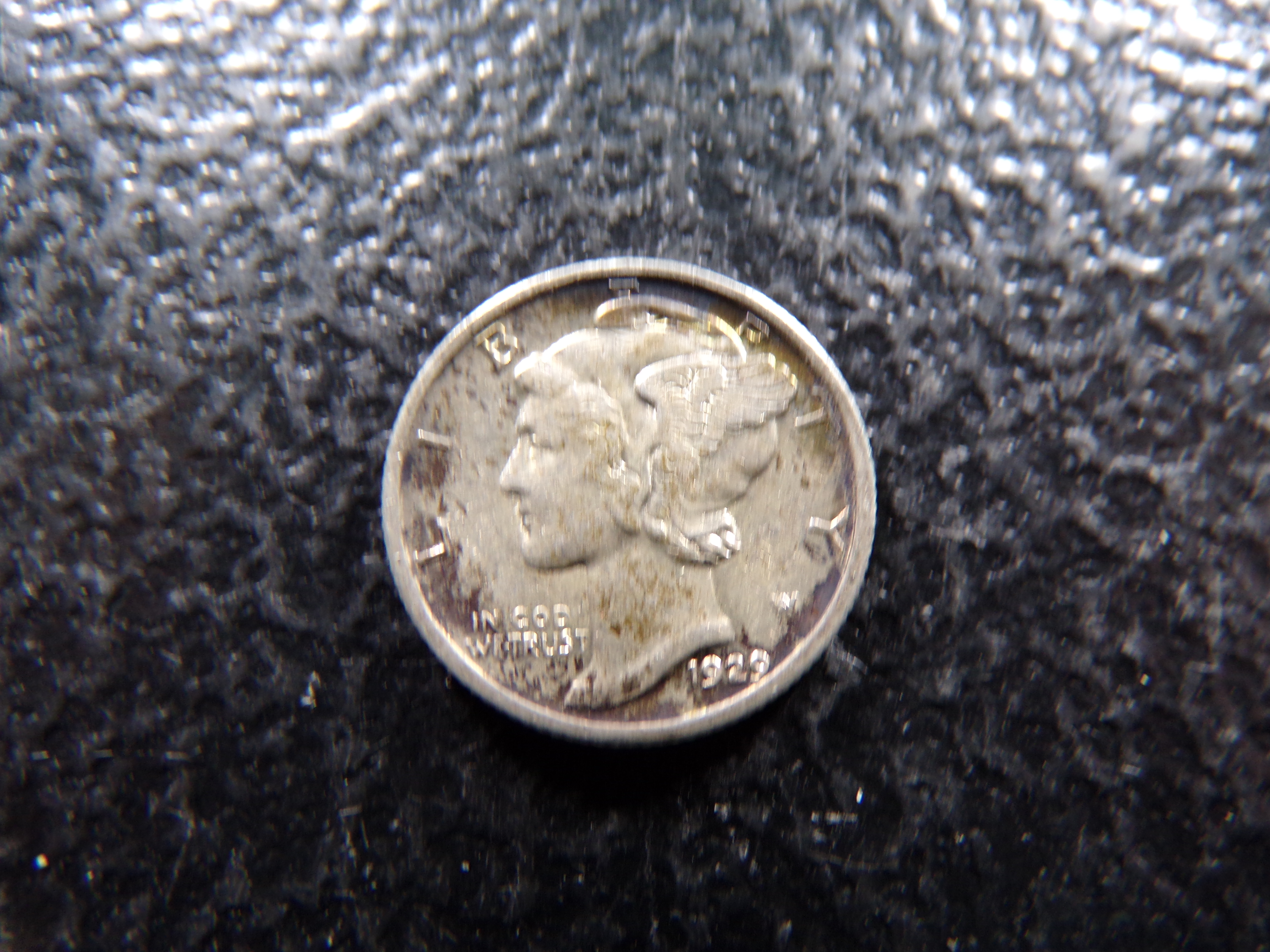 1929 MERCURY SILVER DIME