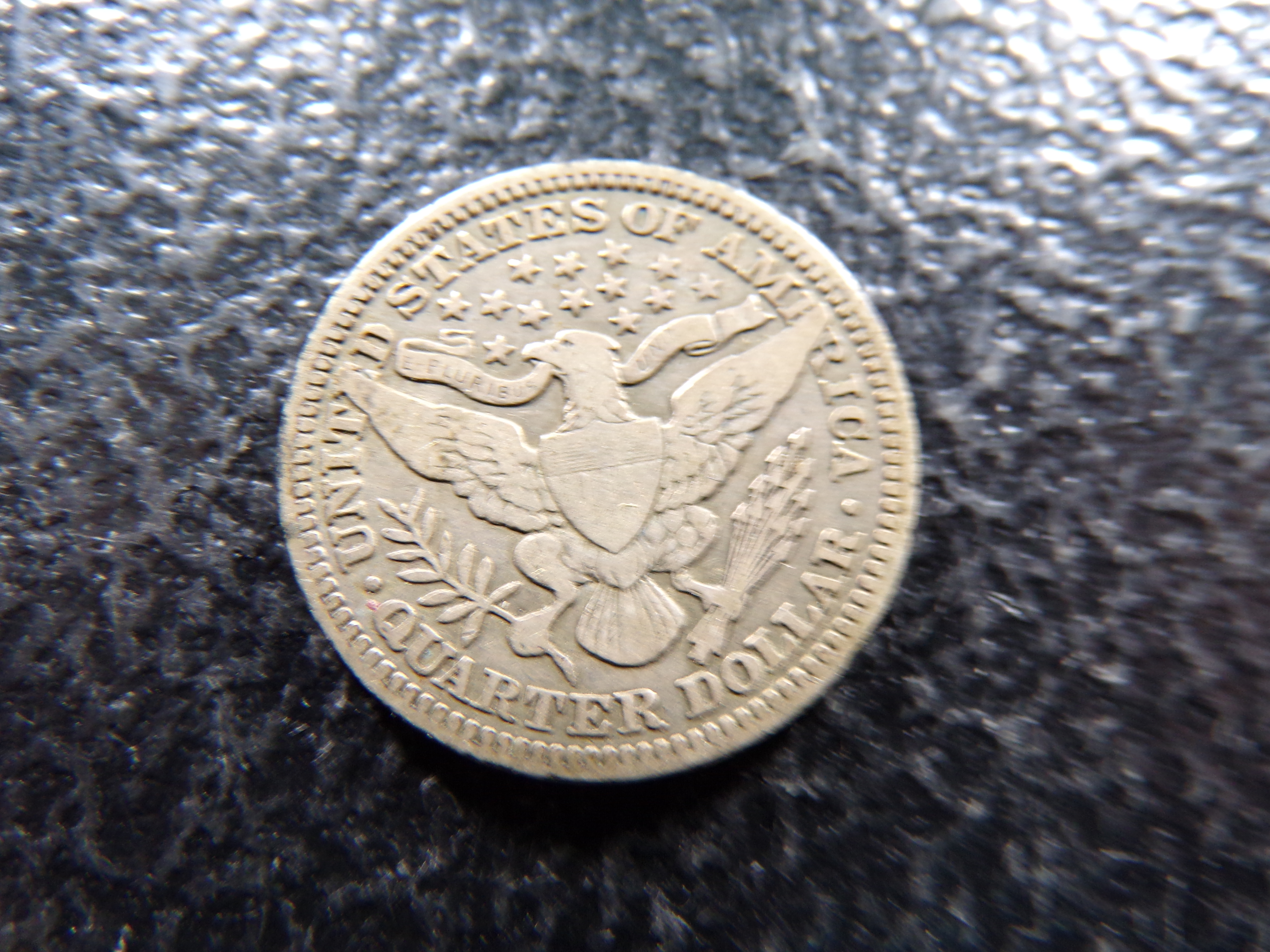 1912 BARBER SILVER QUARTER