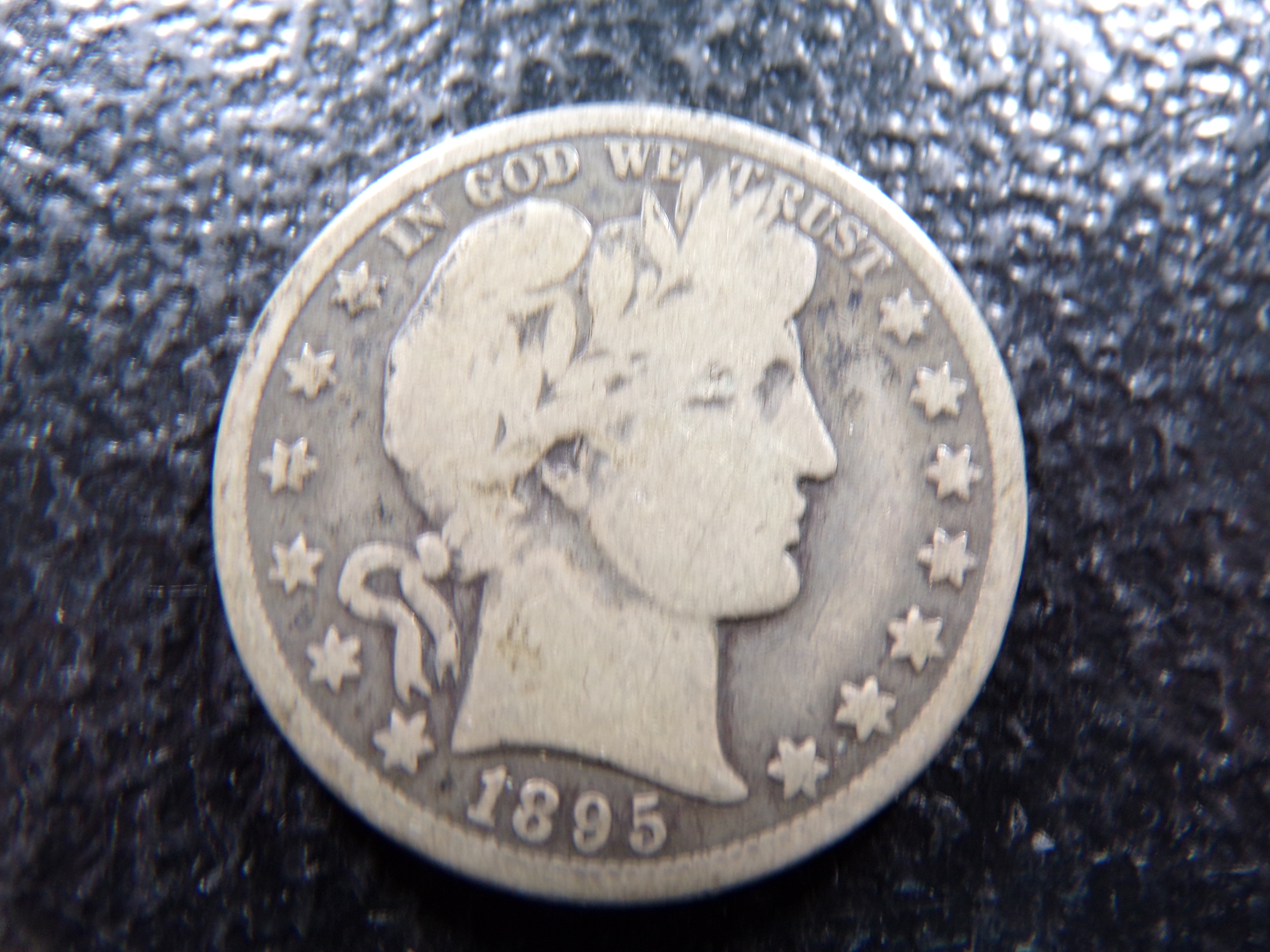 1895-O BARBER SILVER HALF DOLLAR