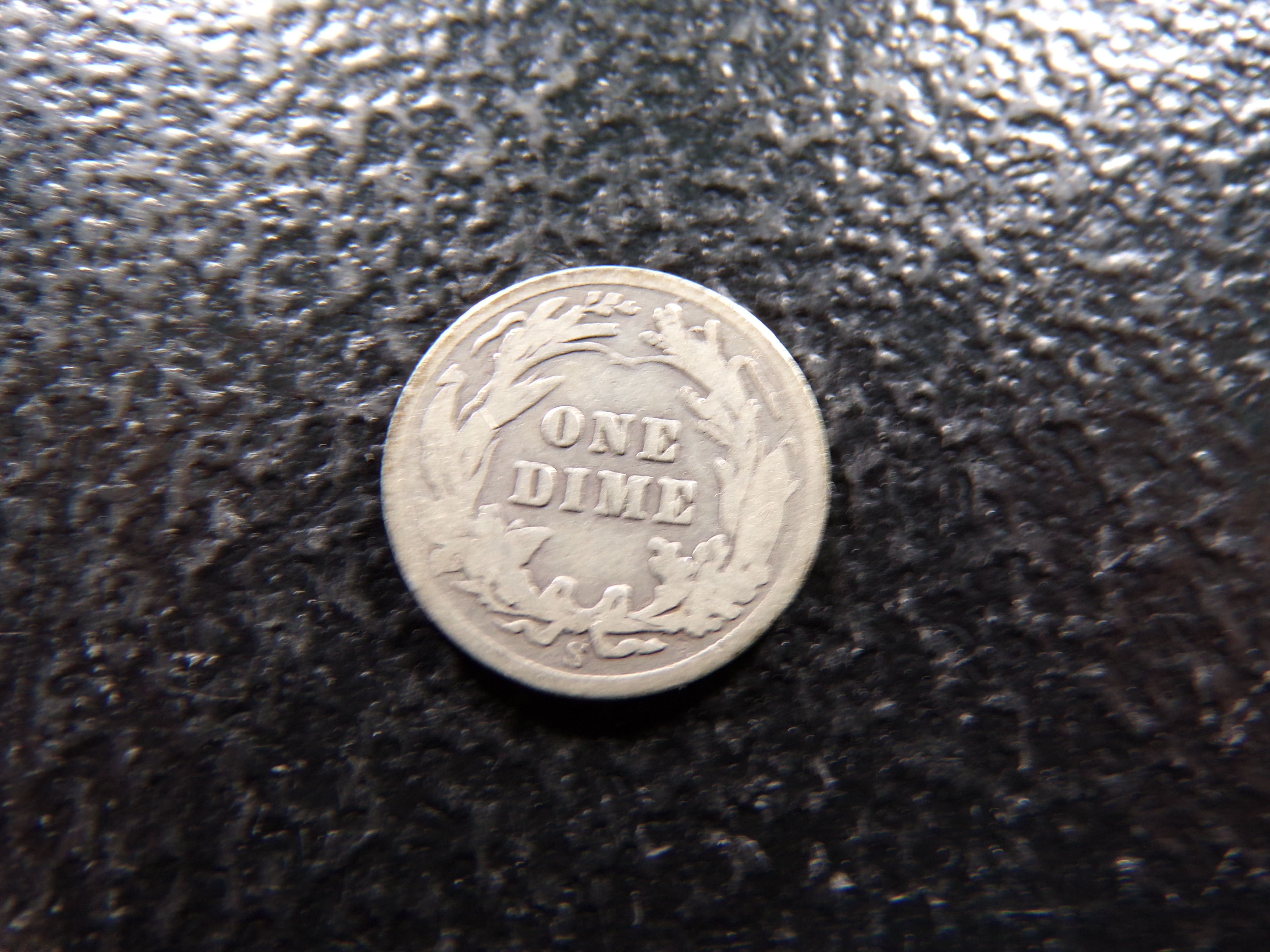 1910-S BARBER SILVER DIME