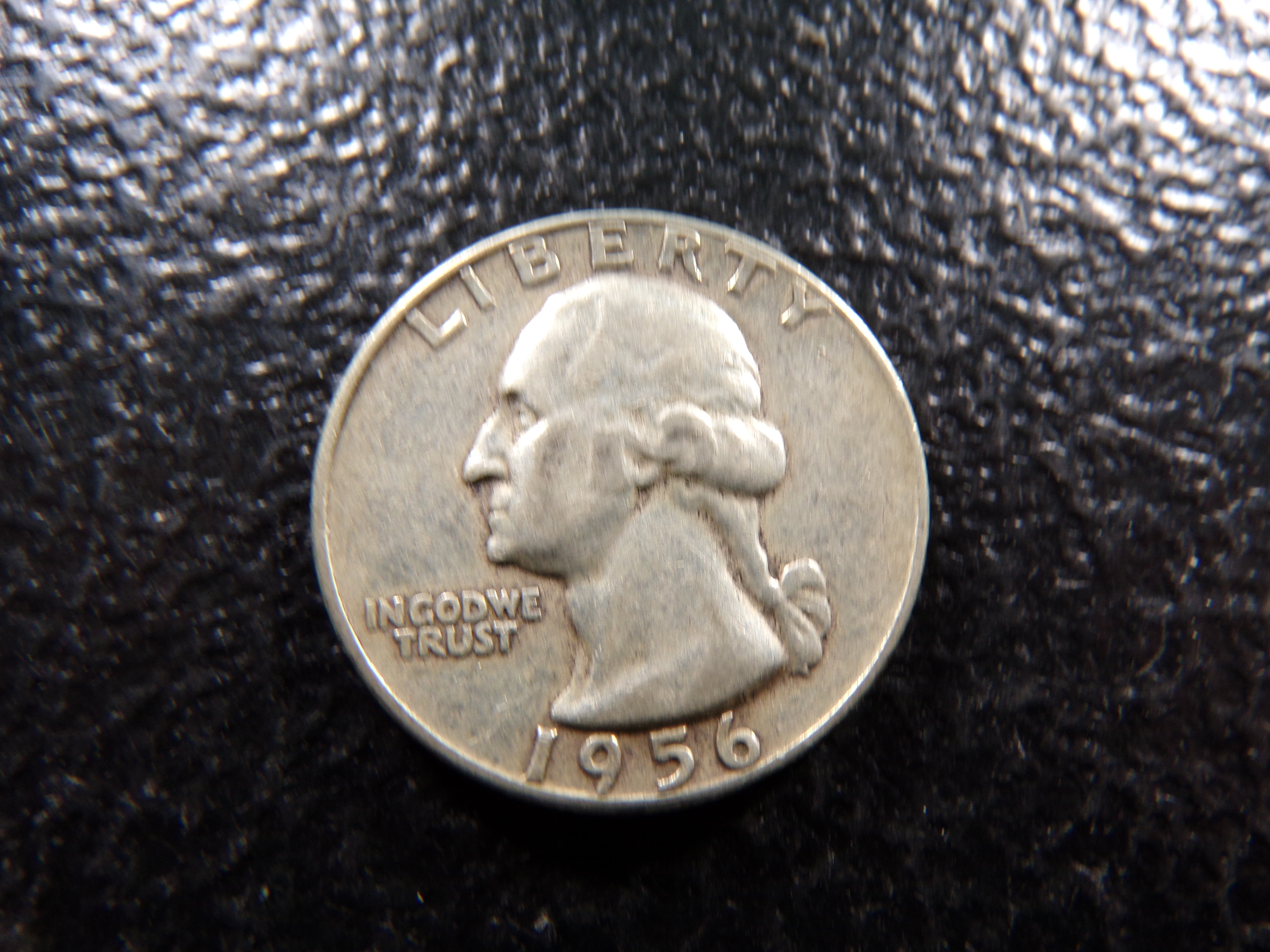 1956 WASHINGTON SILVER QUARTER