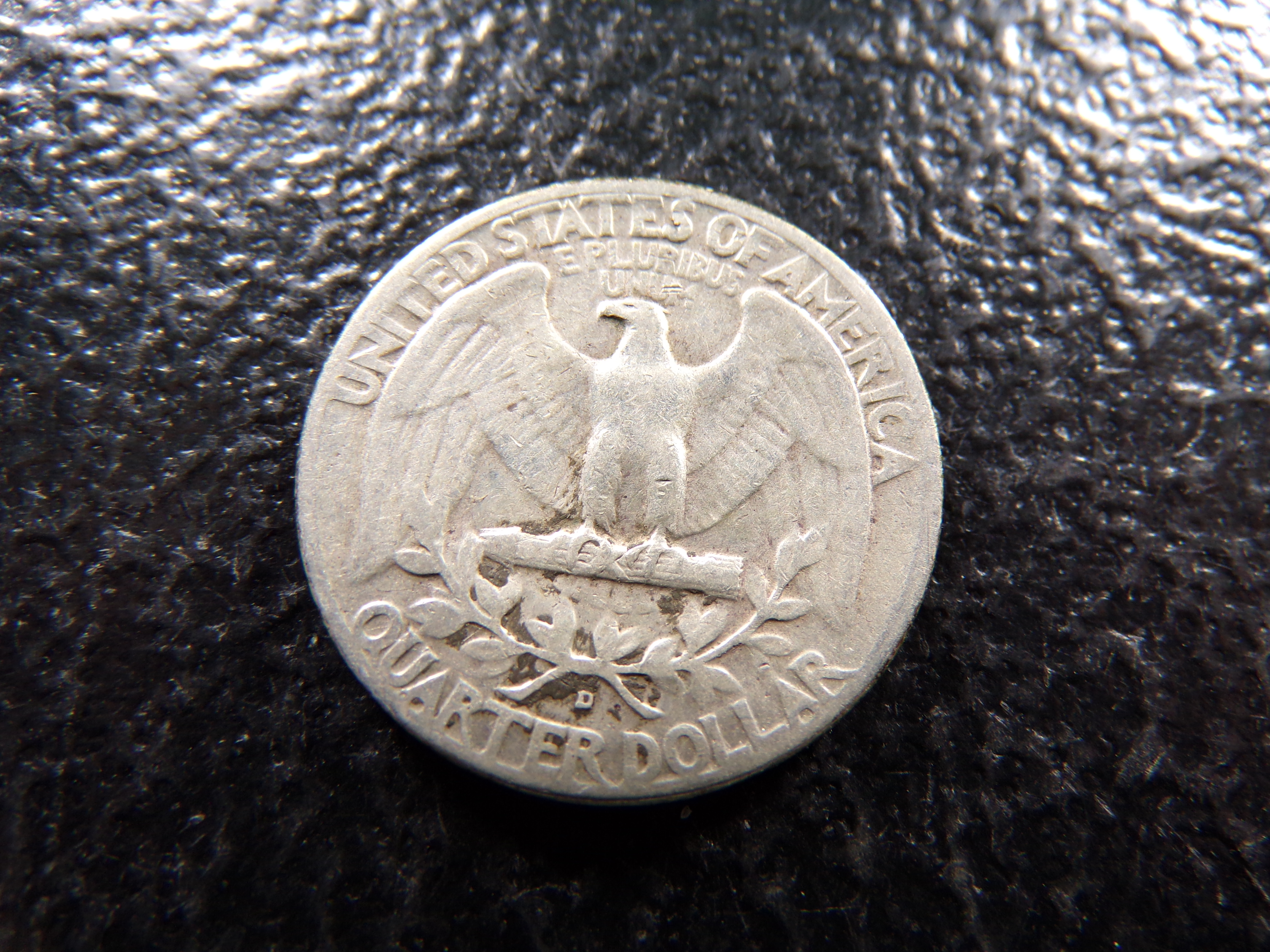 1956-D WASHINGTON SILVER QUARTER