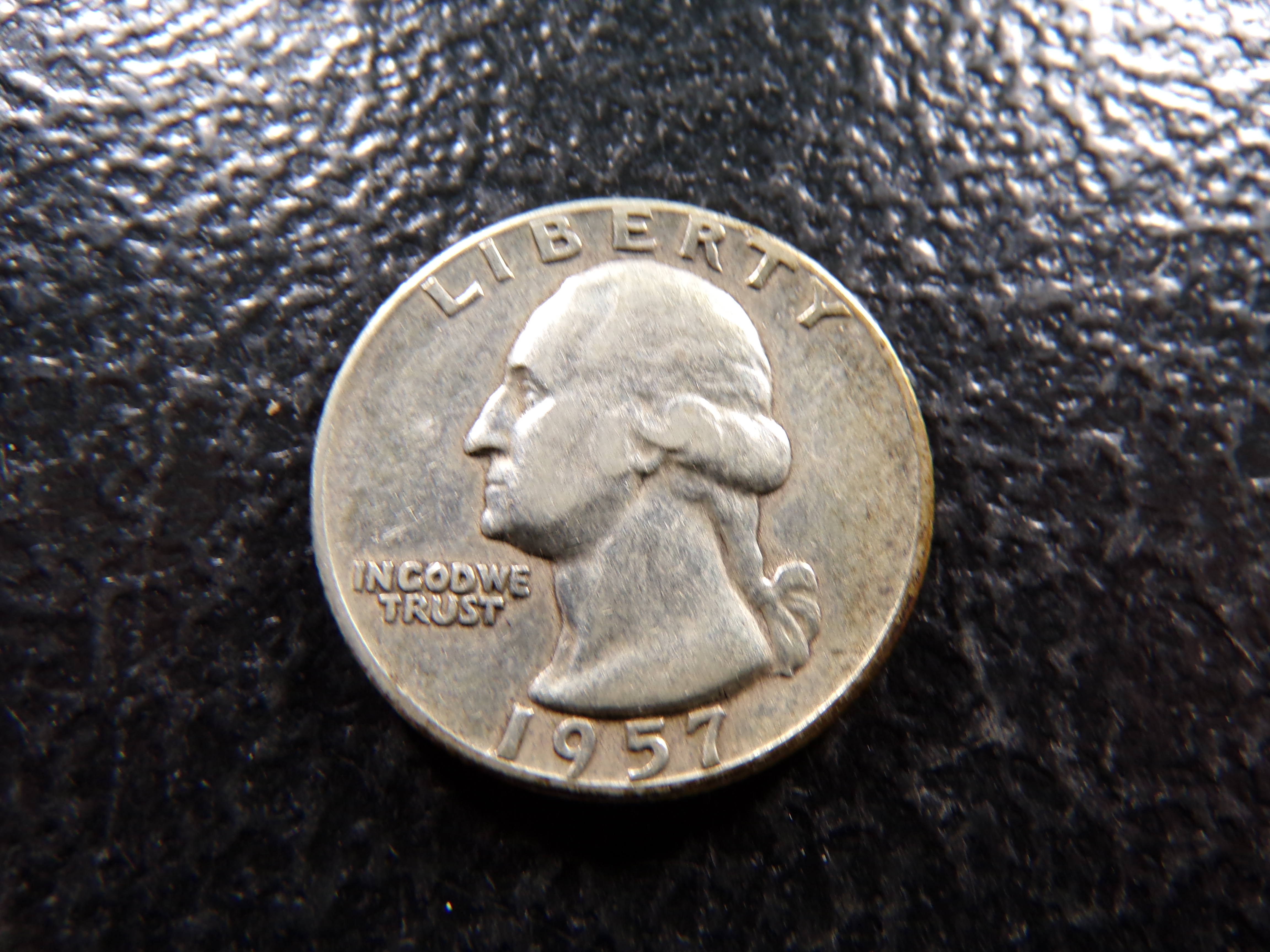 1957 WASHINGTON SILVER QUARTER