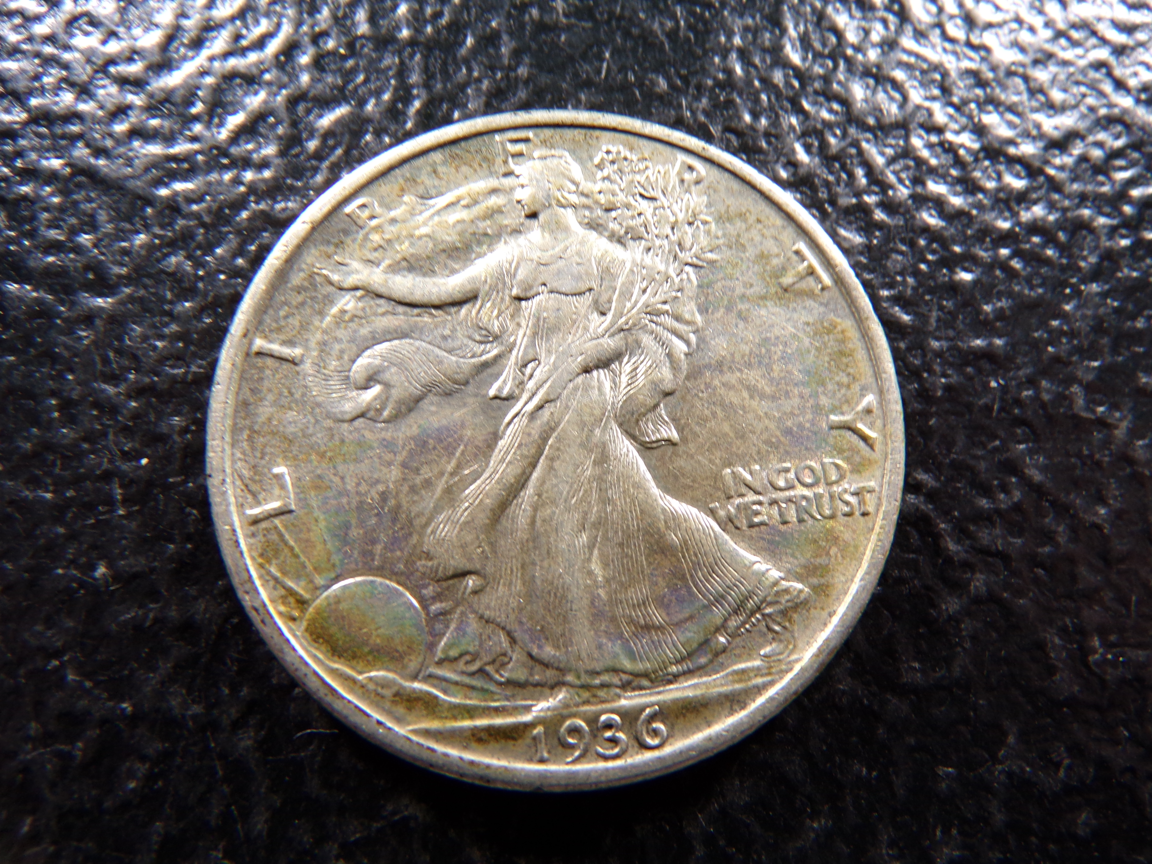 1936 HIGH GRADE WALKING LIBERTY SILVER HALF DOLLAR