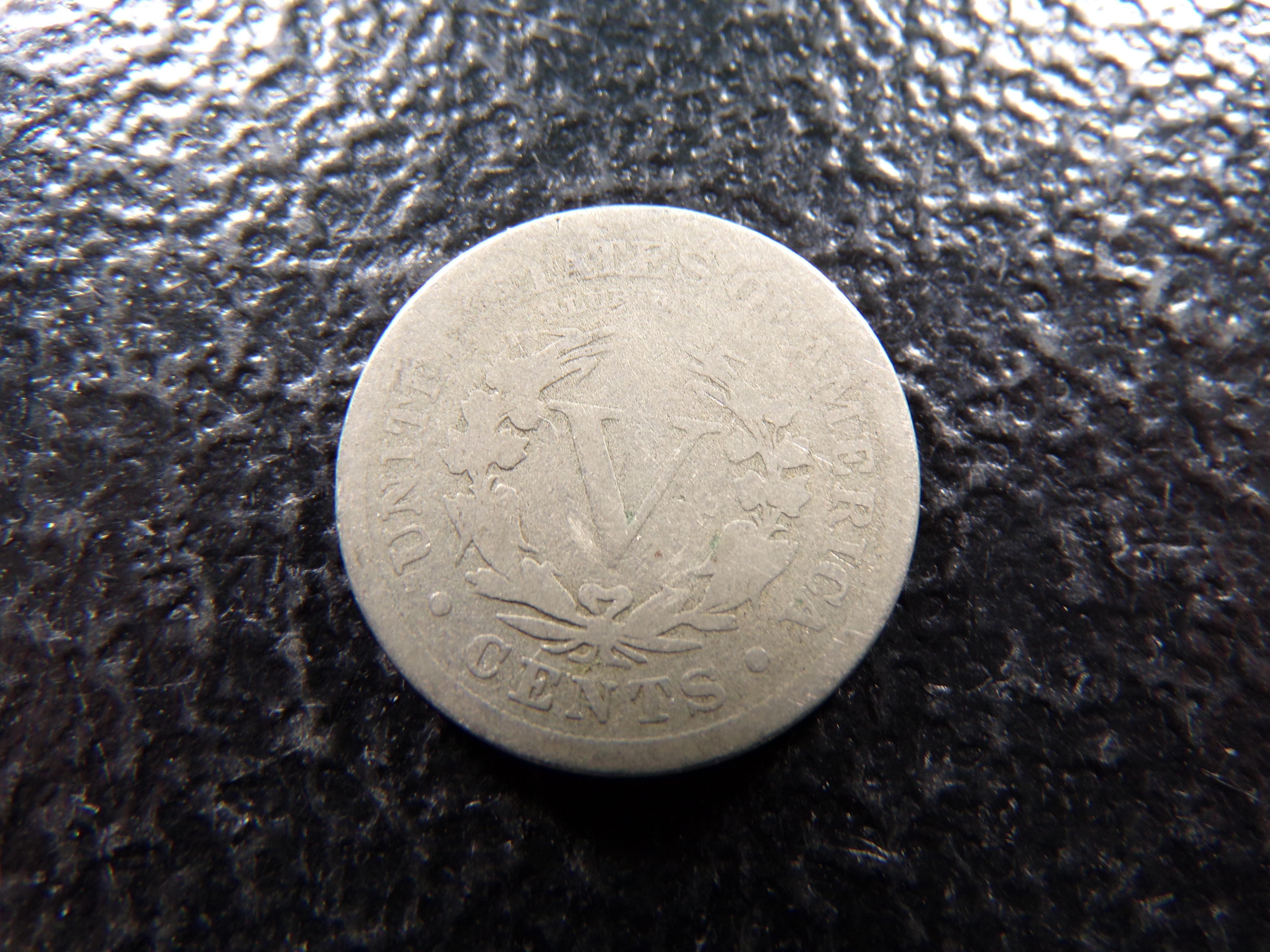 1884 LIBERTY HEAD V NICKEL