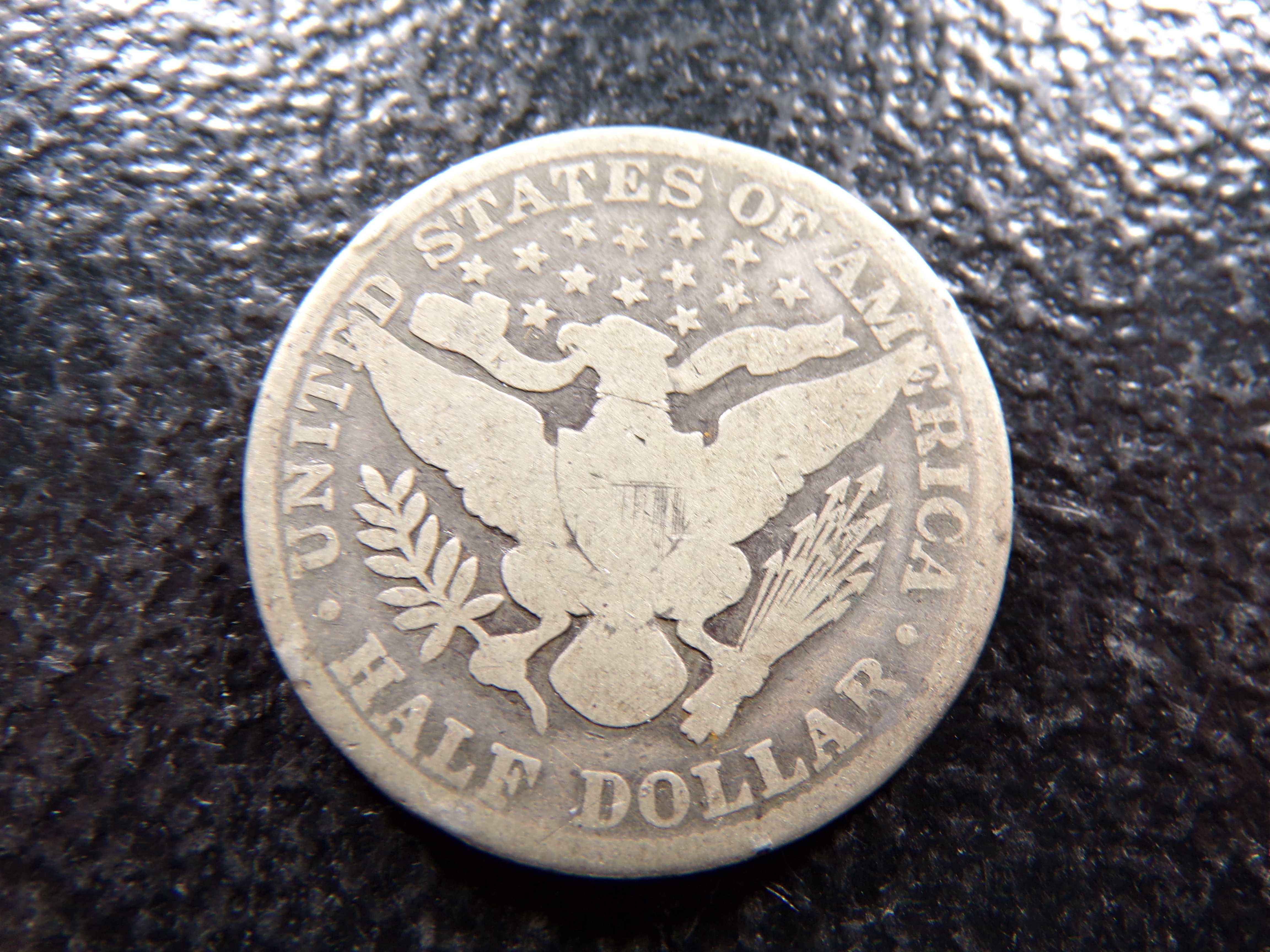 1892 BARBER SILVER HALF DOLLAR