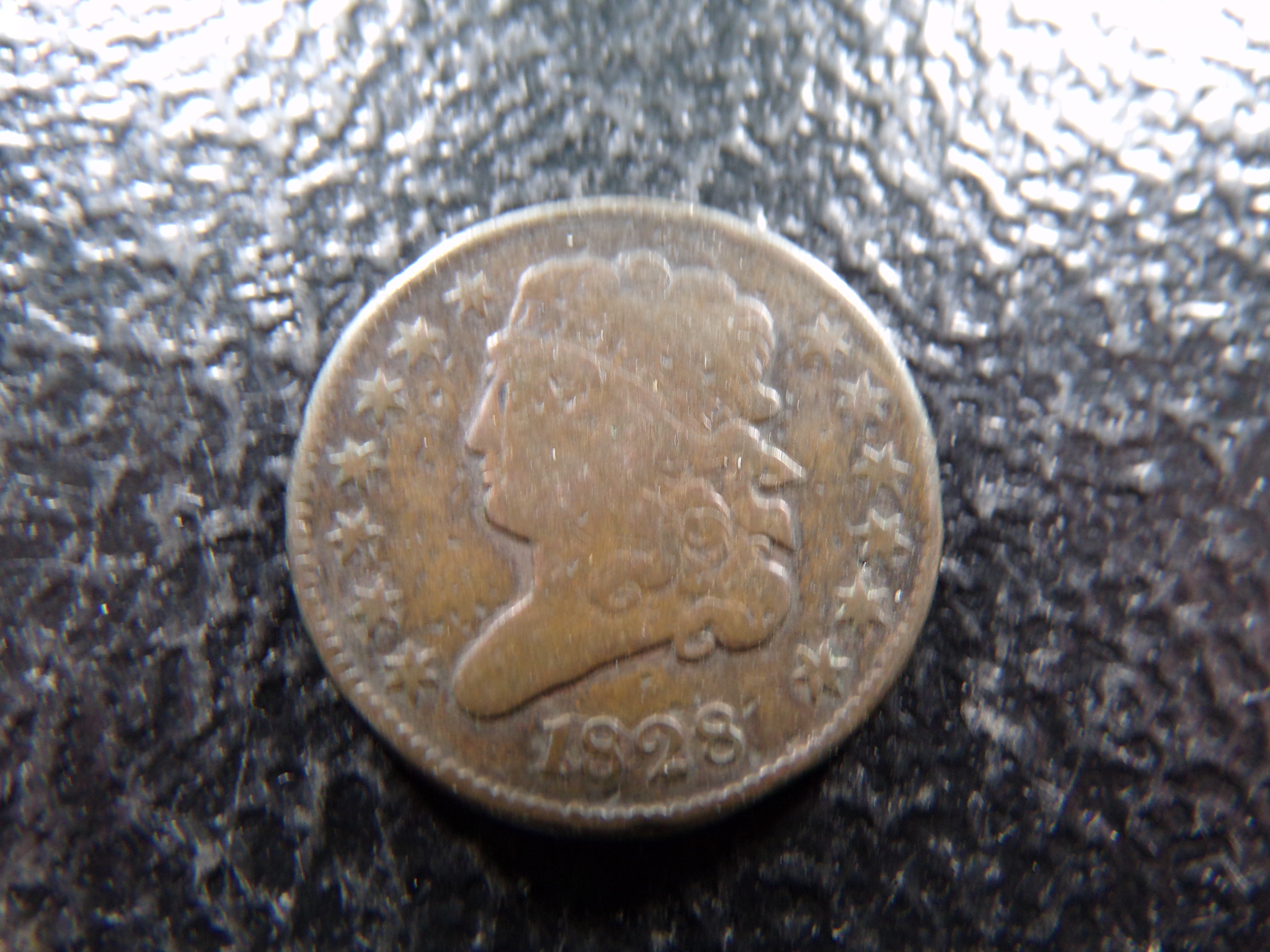 1828 CLASSIC HEAD HALF CENT