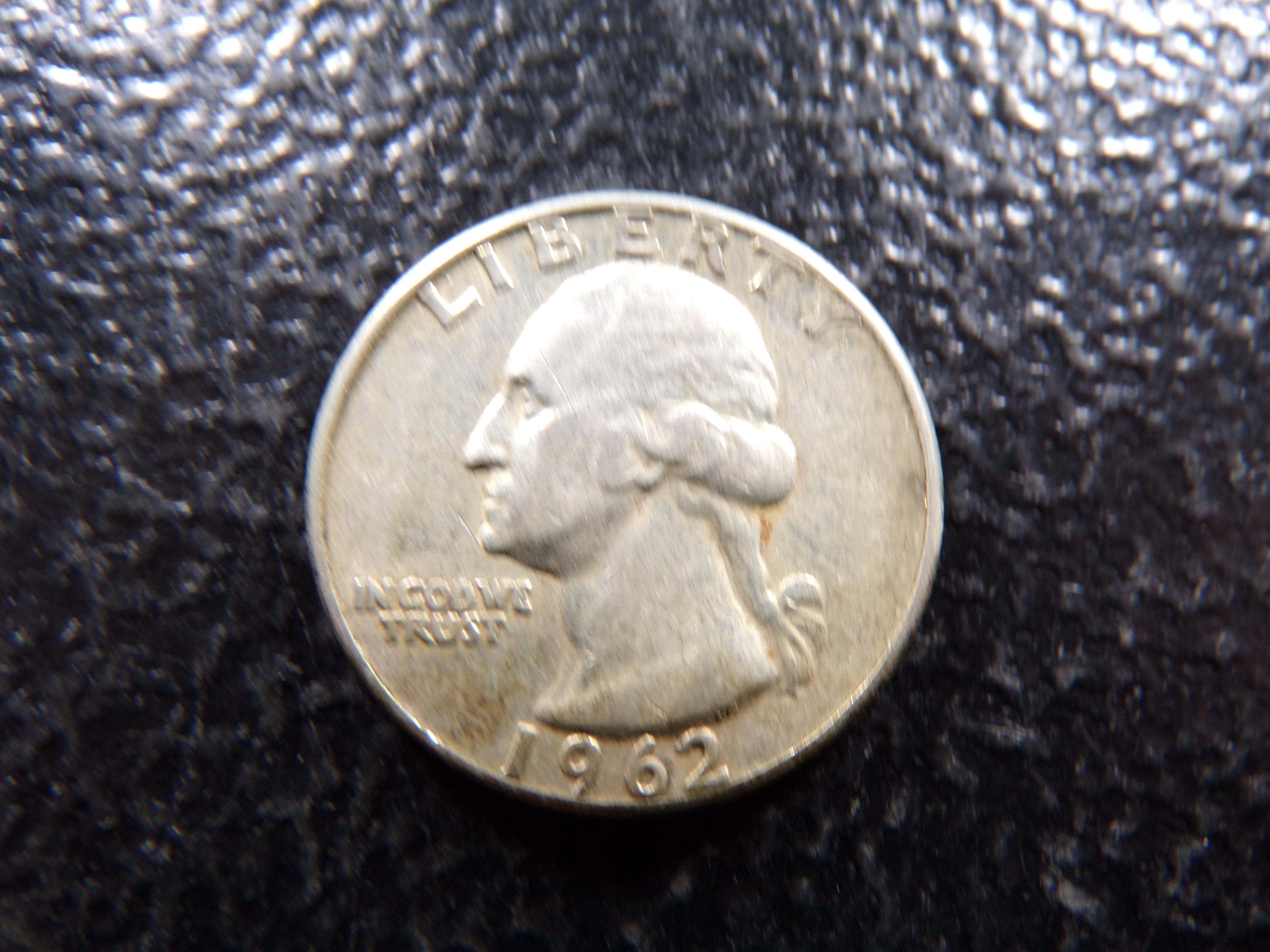 1962 WASHINGTON SILVER QUARTER