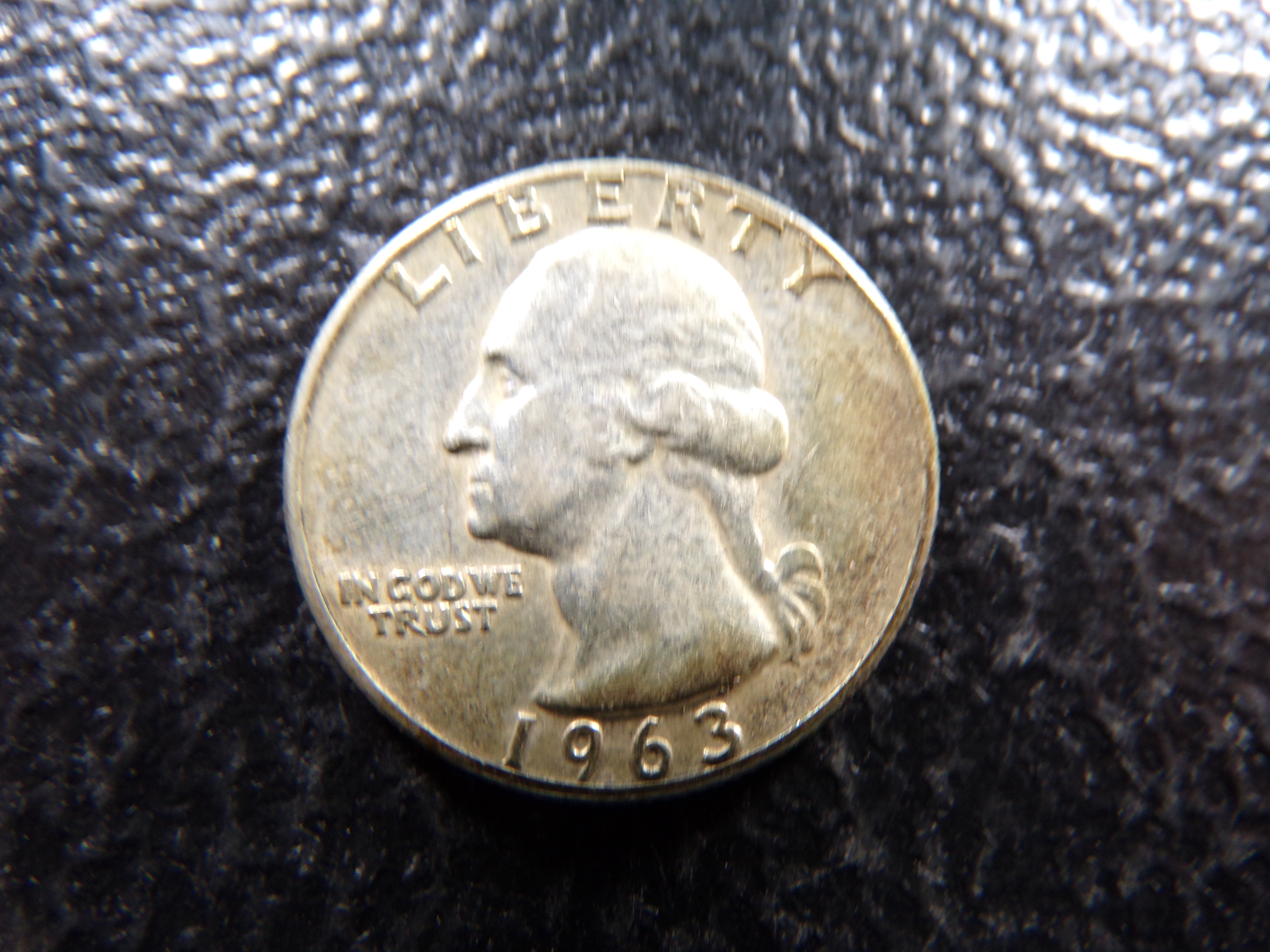 1963 WASHINGTON SILVER QUARTER