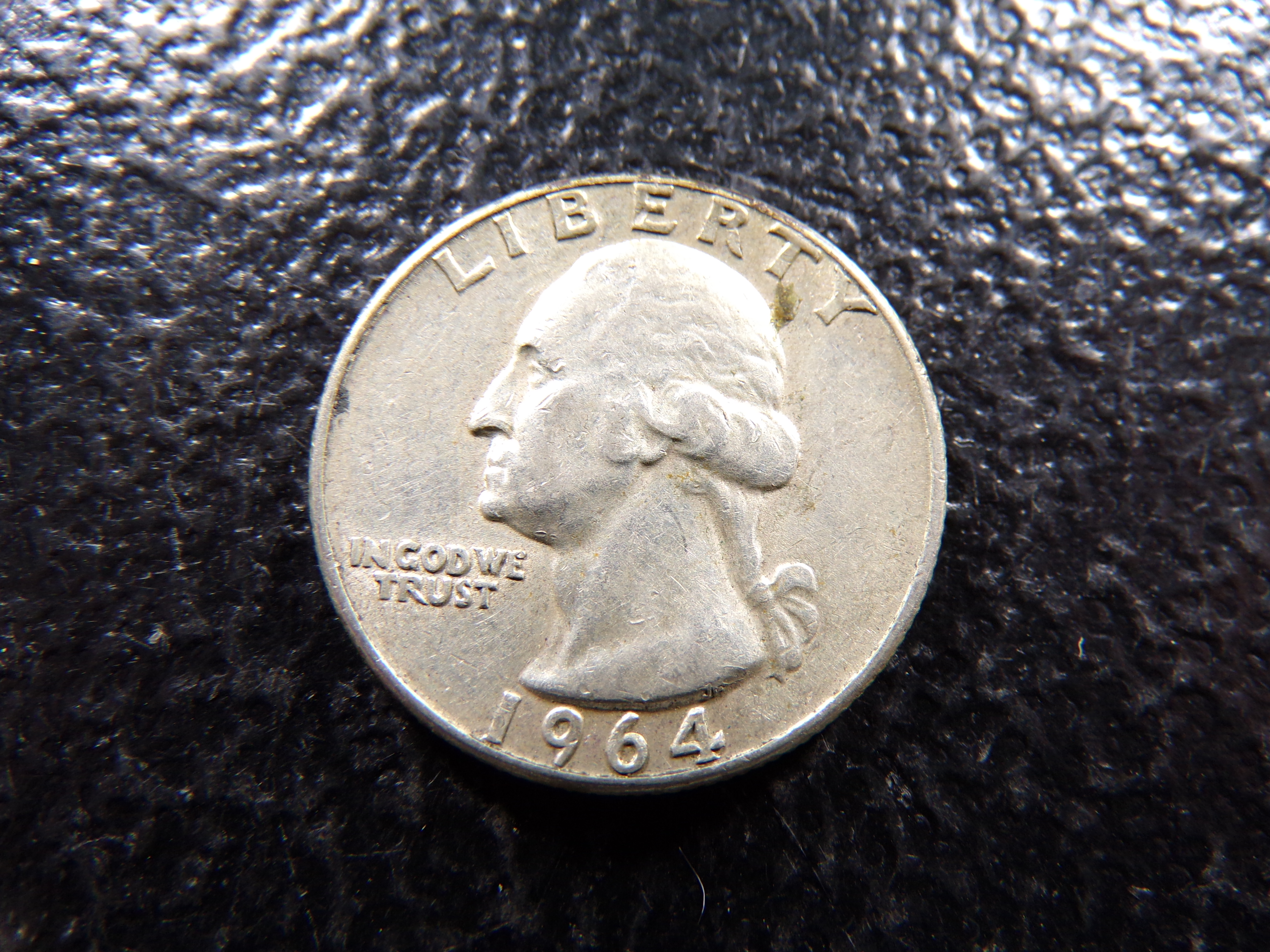 1964 WASHINGTON SILVER QUARTER
