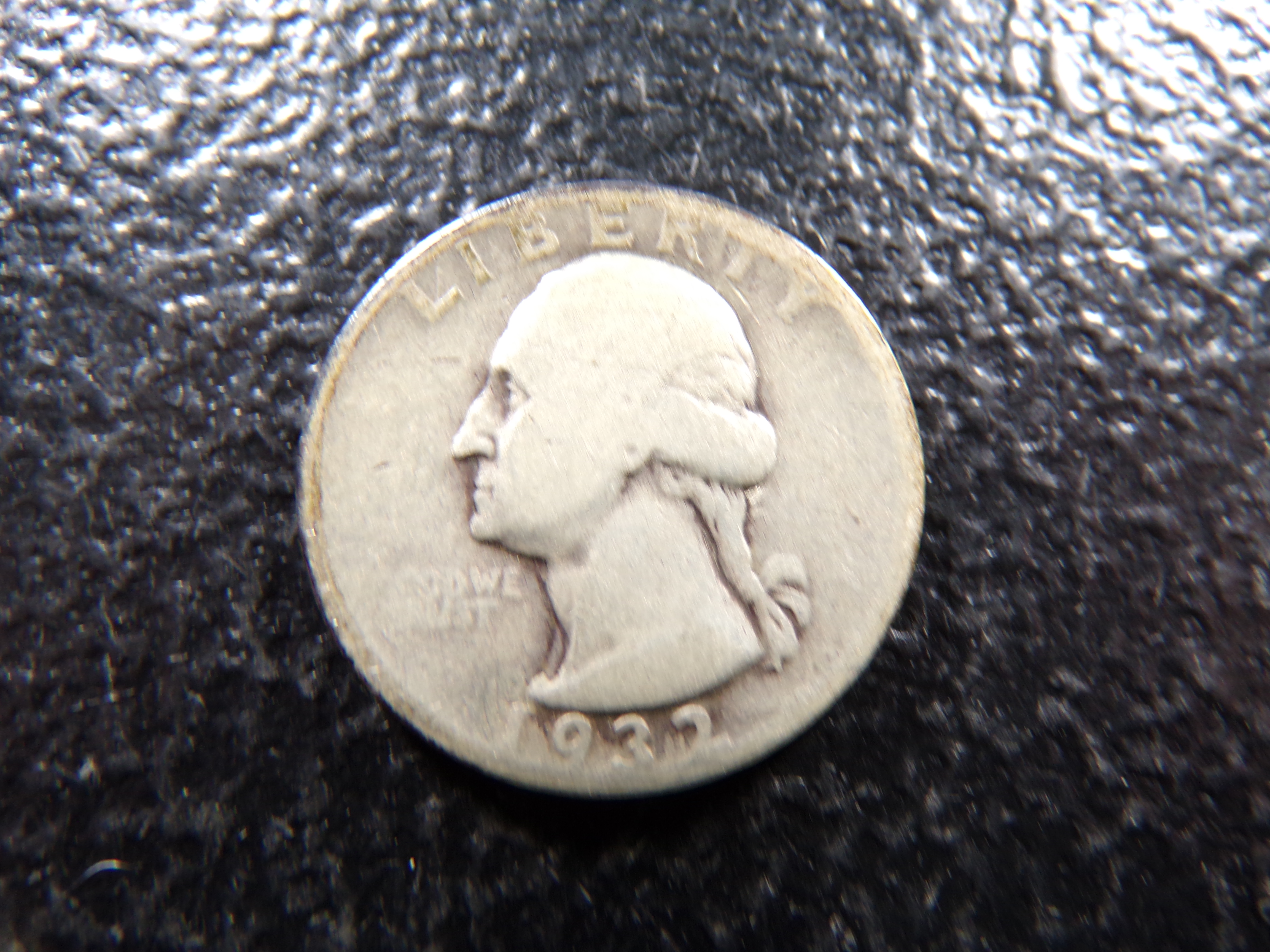1932 WASHINGTON SILVER QUARTER