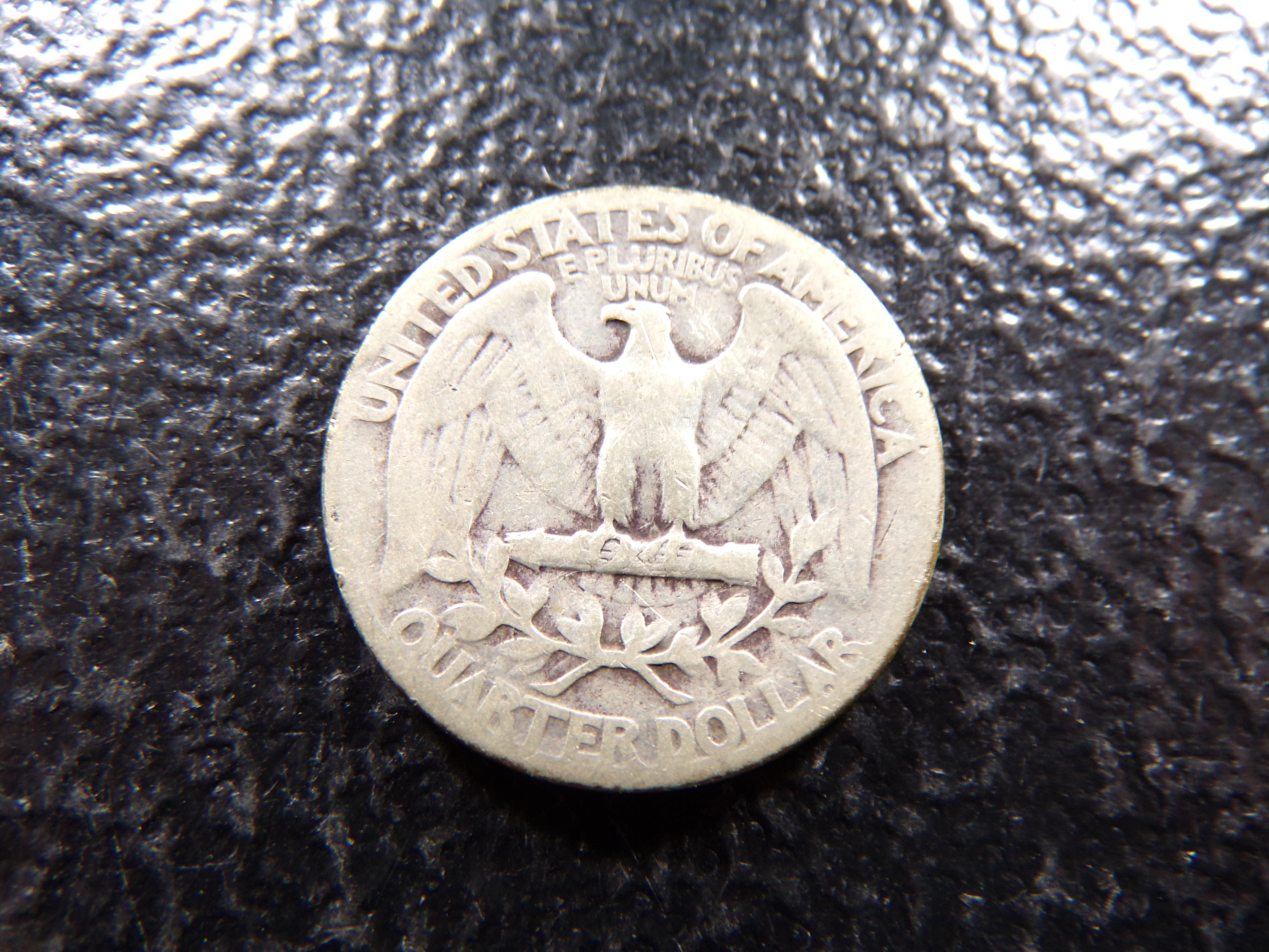 1935 WASHINGTON SILVER QUARTER