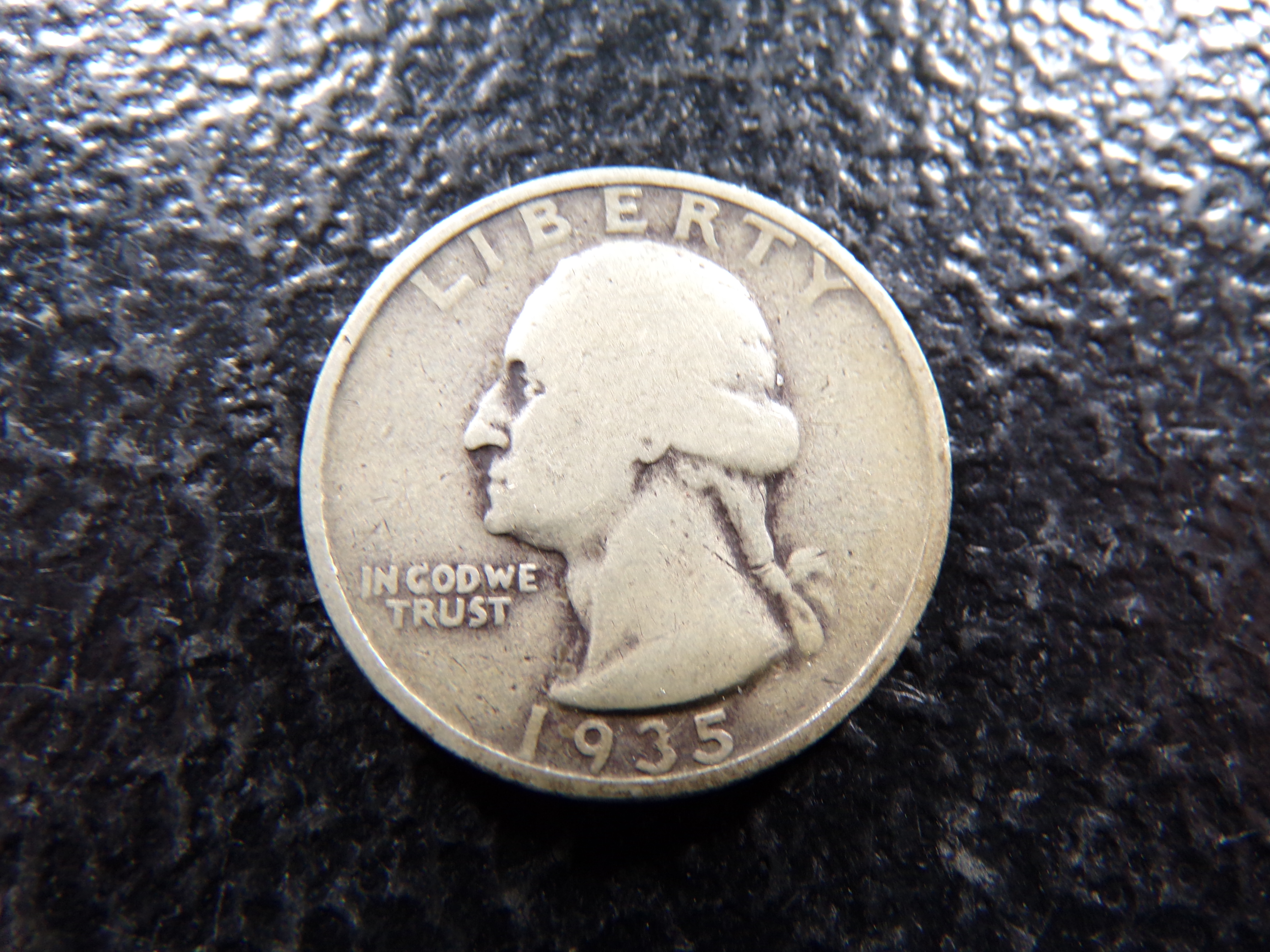 1935-S WASHINGTON SILVER QUARTER