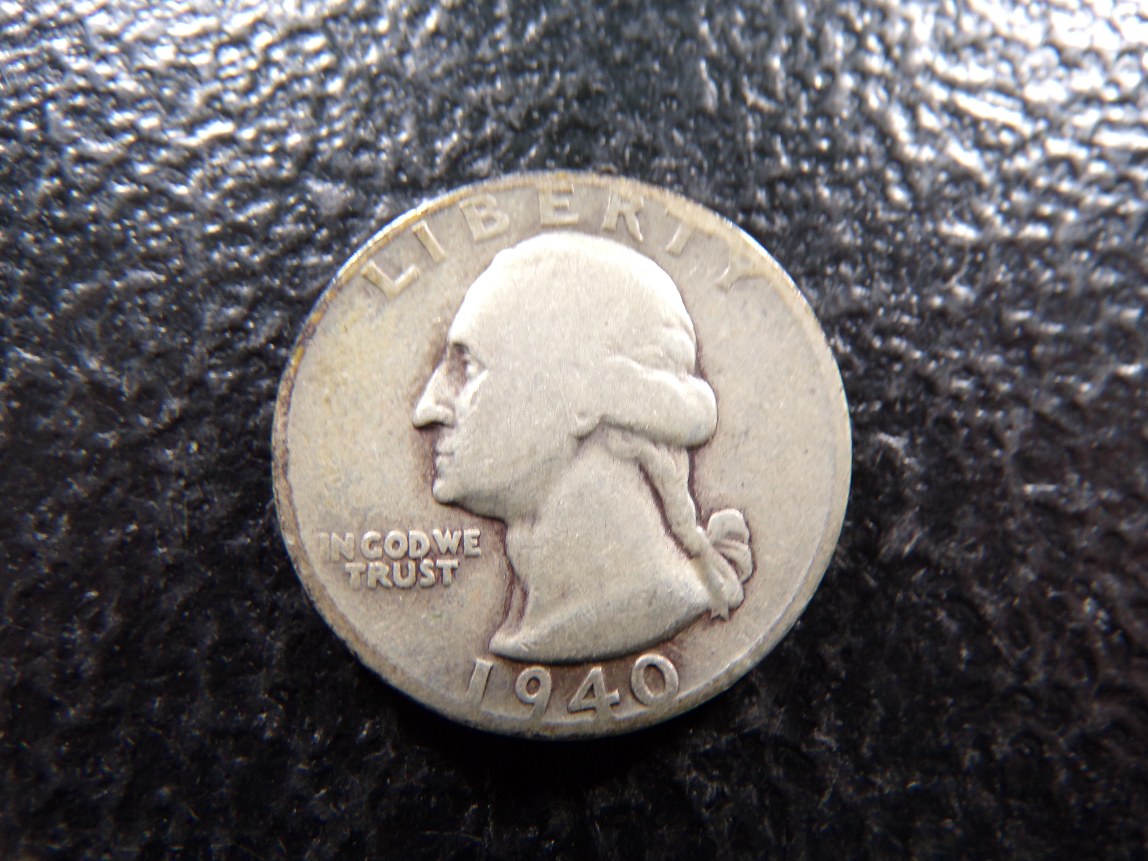 1940-D WASHINGTON SILVER QUARTER