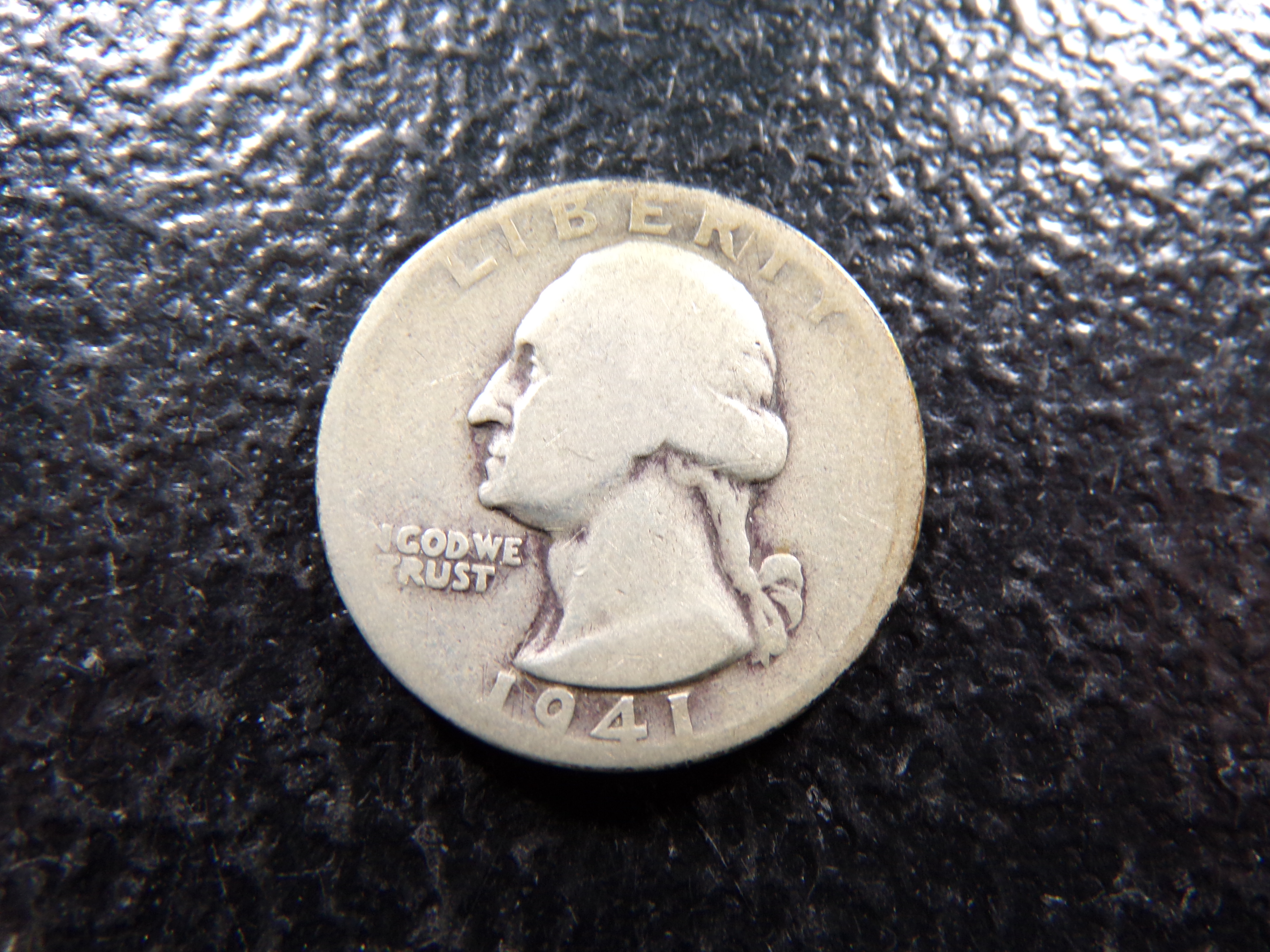 1941-D WASHINGTON SILVER QUARTER