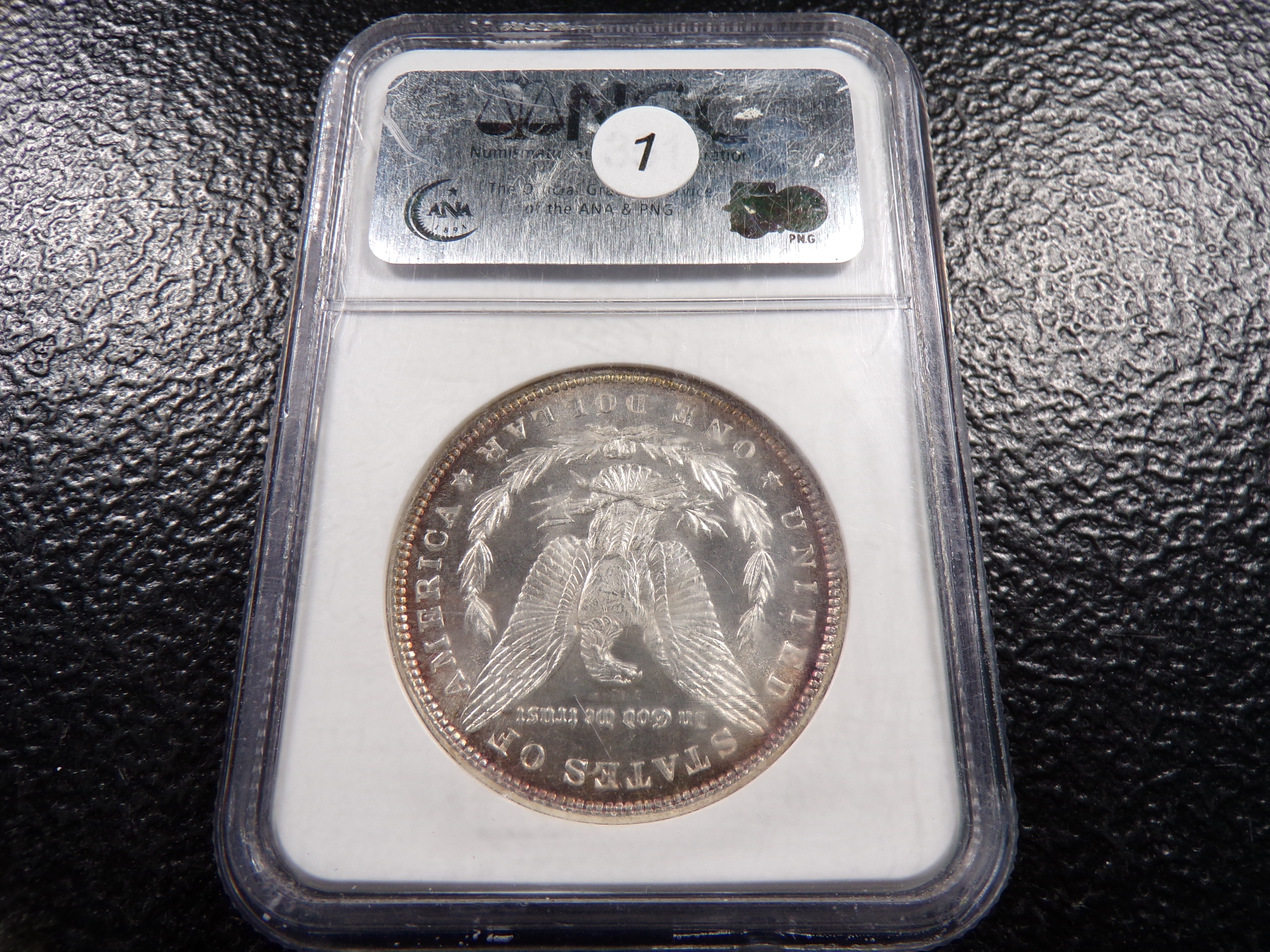 1886 NGC MS65 HIGH GRADE MORGAN SILVER DOLLAR