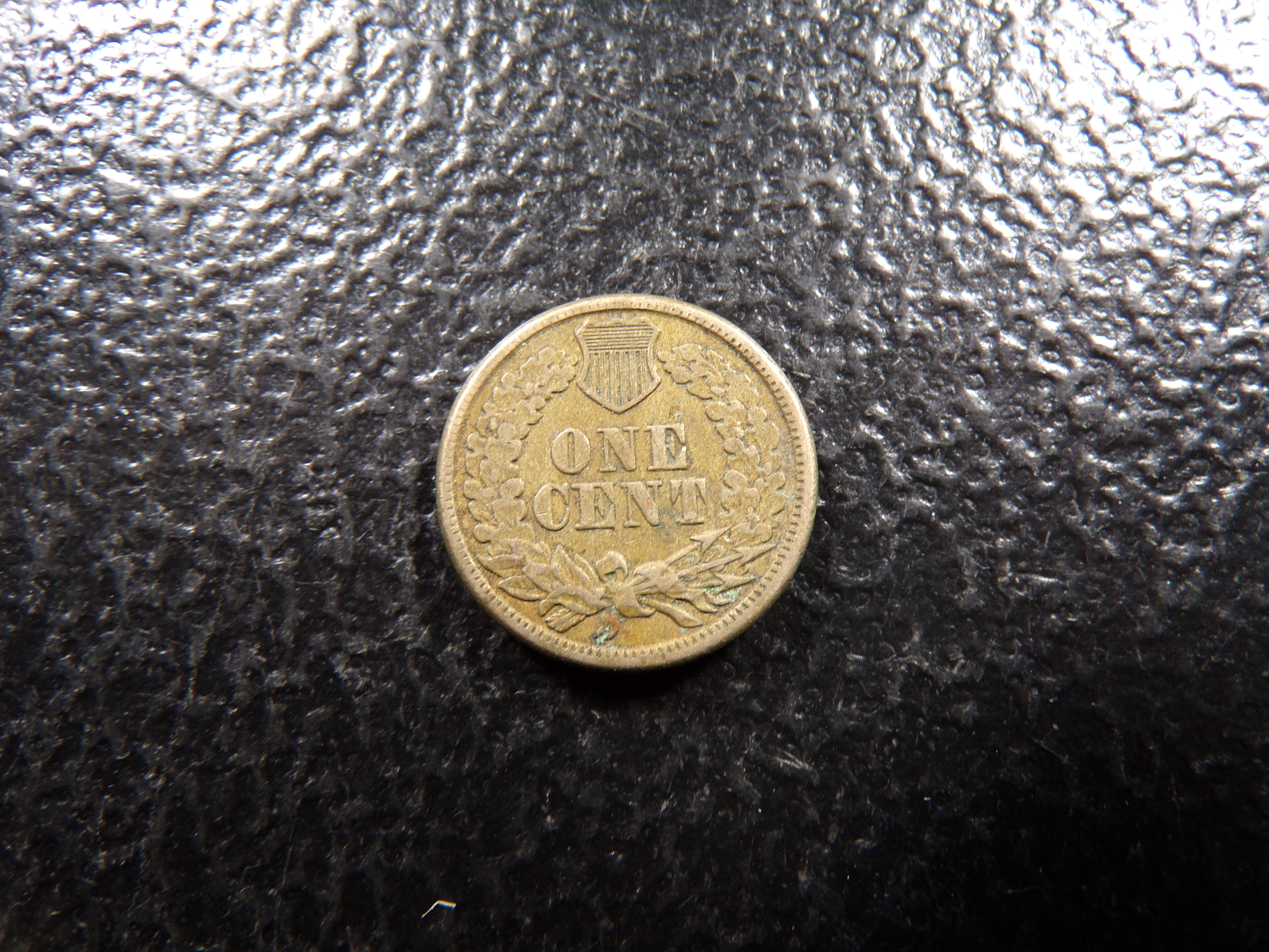 1860 COPPER NICKEL INDIAN CENT
