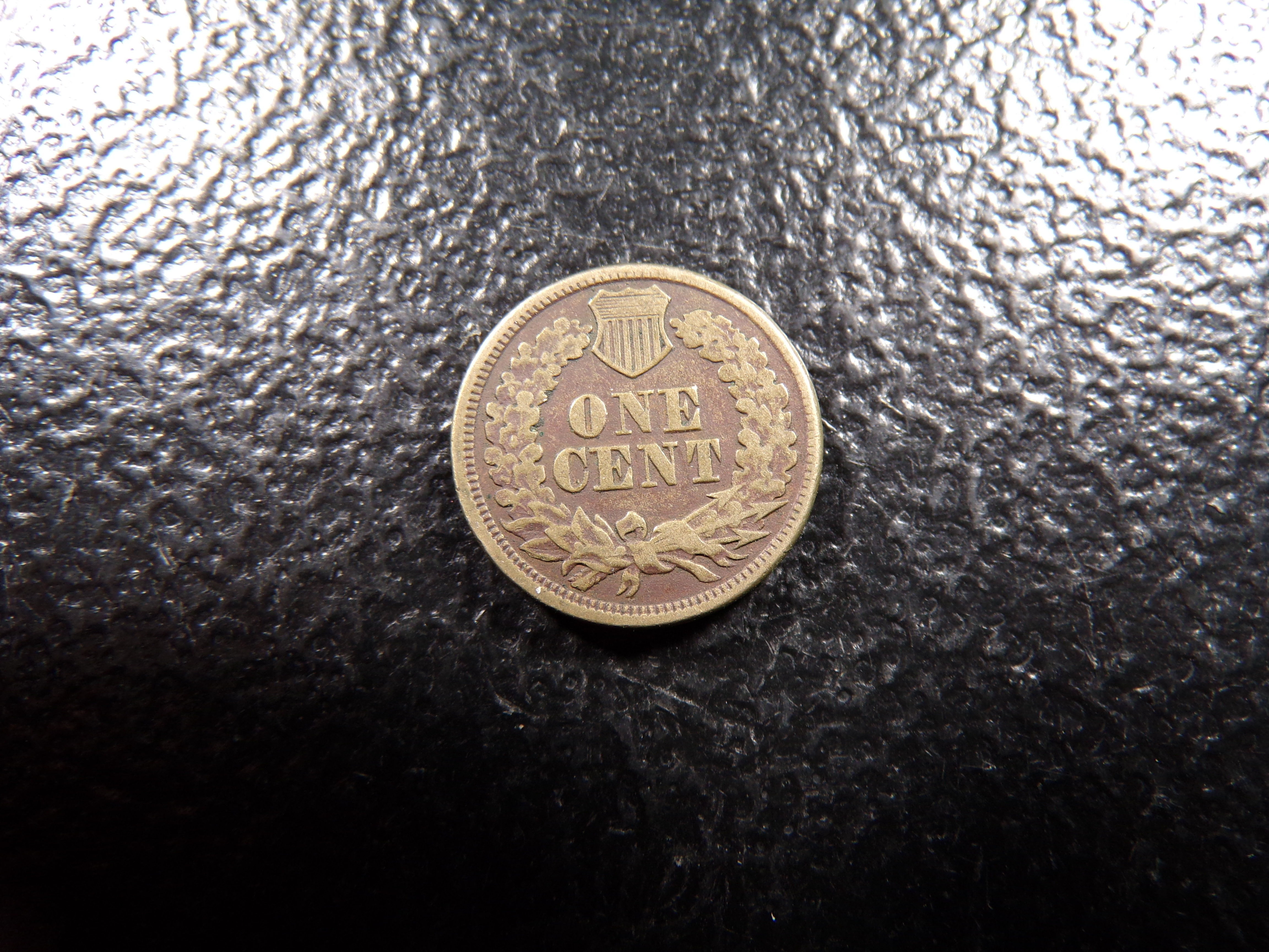 1861 COPPER NICKEL INDIAN CENT