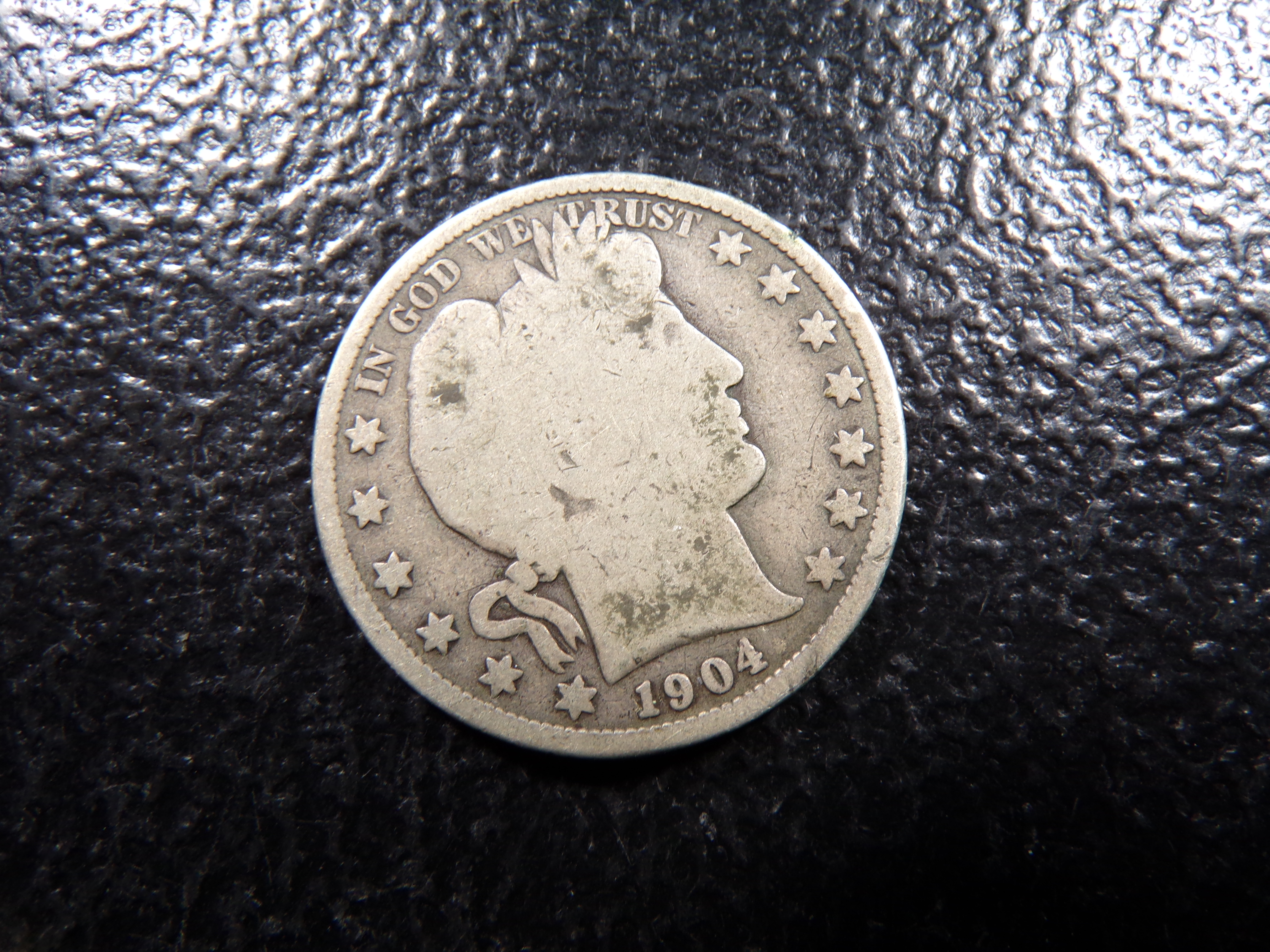 1904-S BARBER SILVER HALF DOLLAR