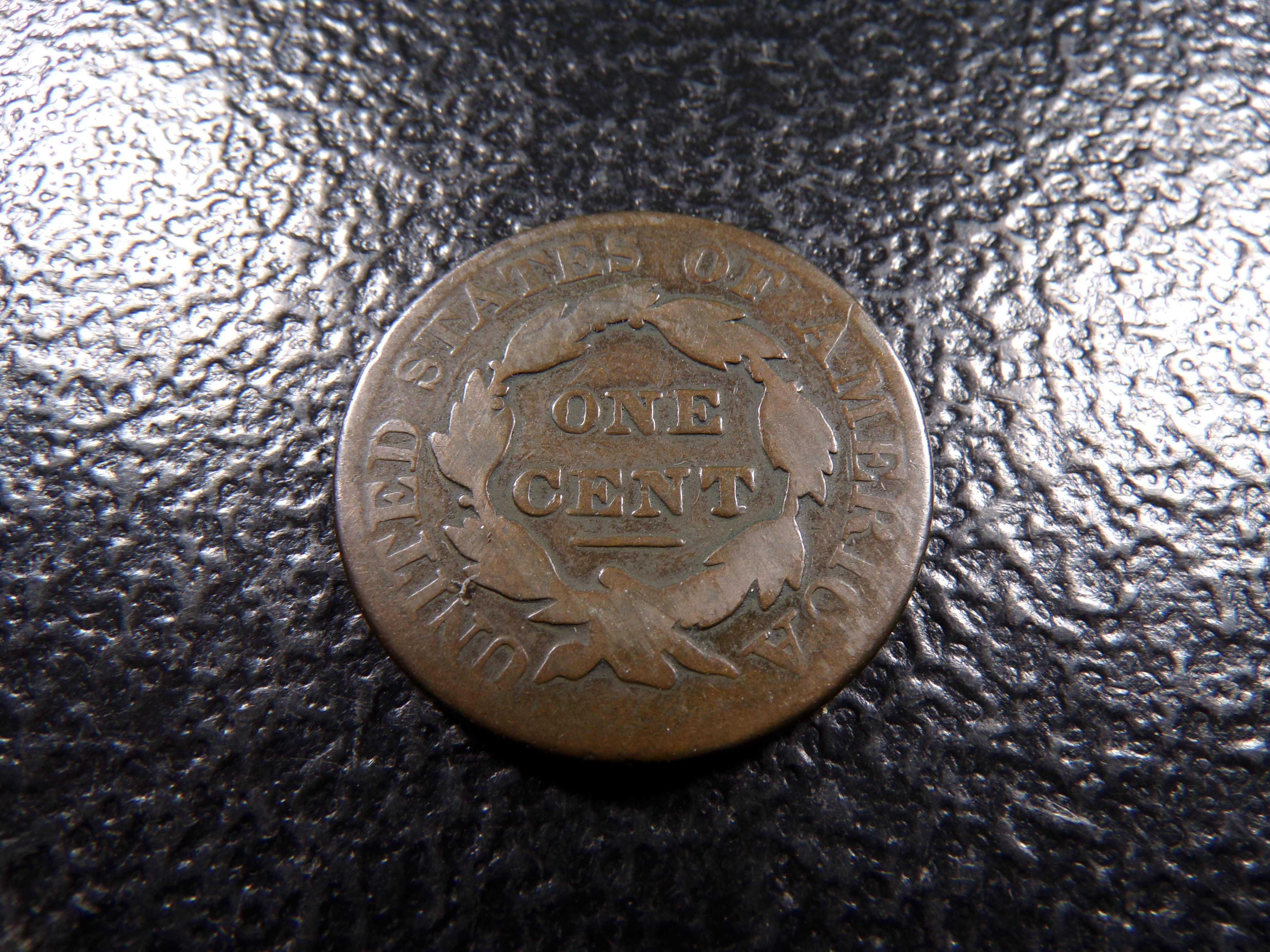 1827 CORONET HEAD LARGE CENT
