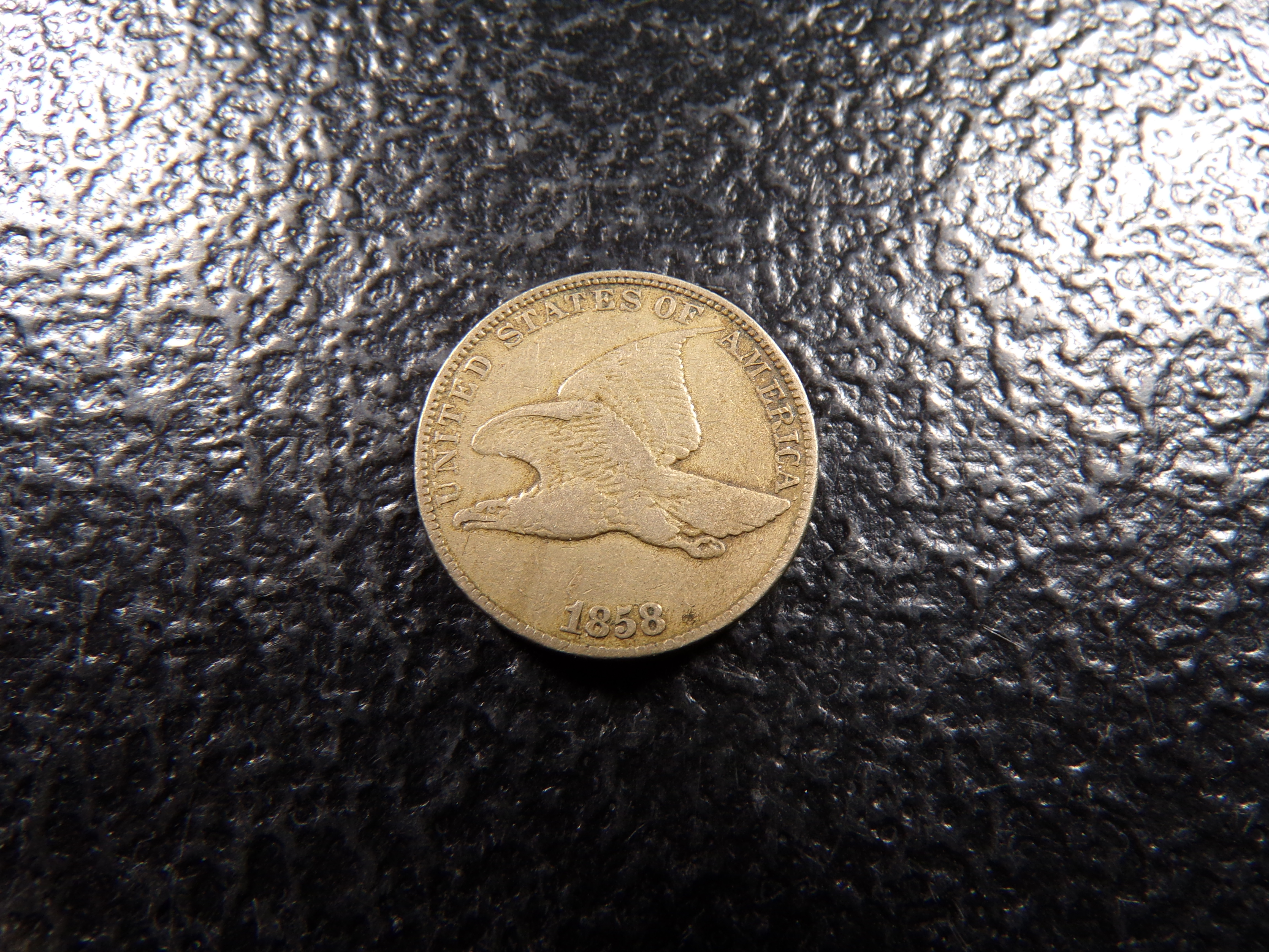 1858 FLYING EAGLE CENT