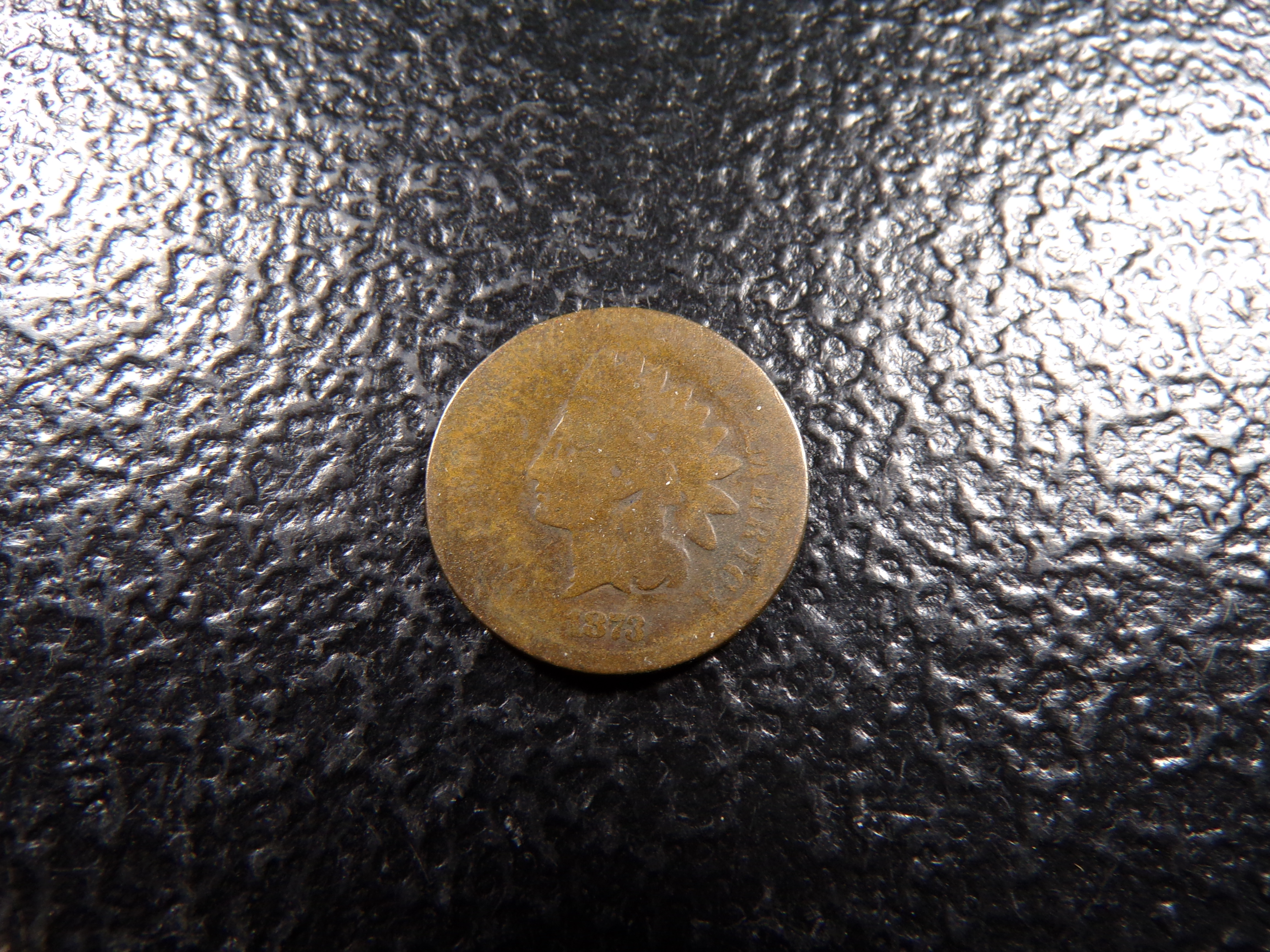 1873 RARE DATE INDIAN HEAD CENT