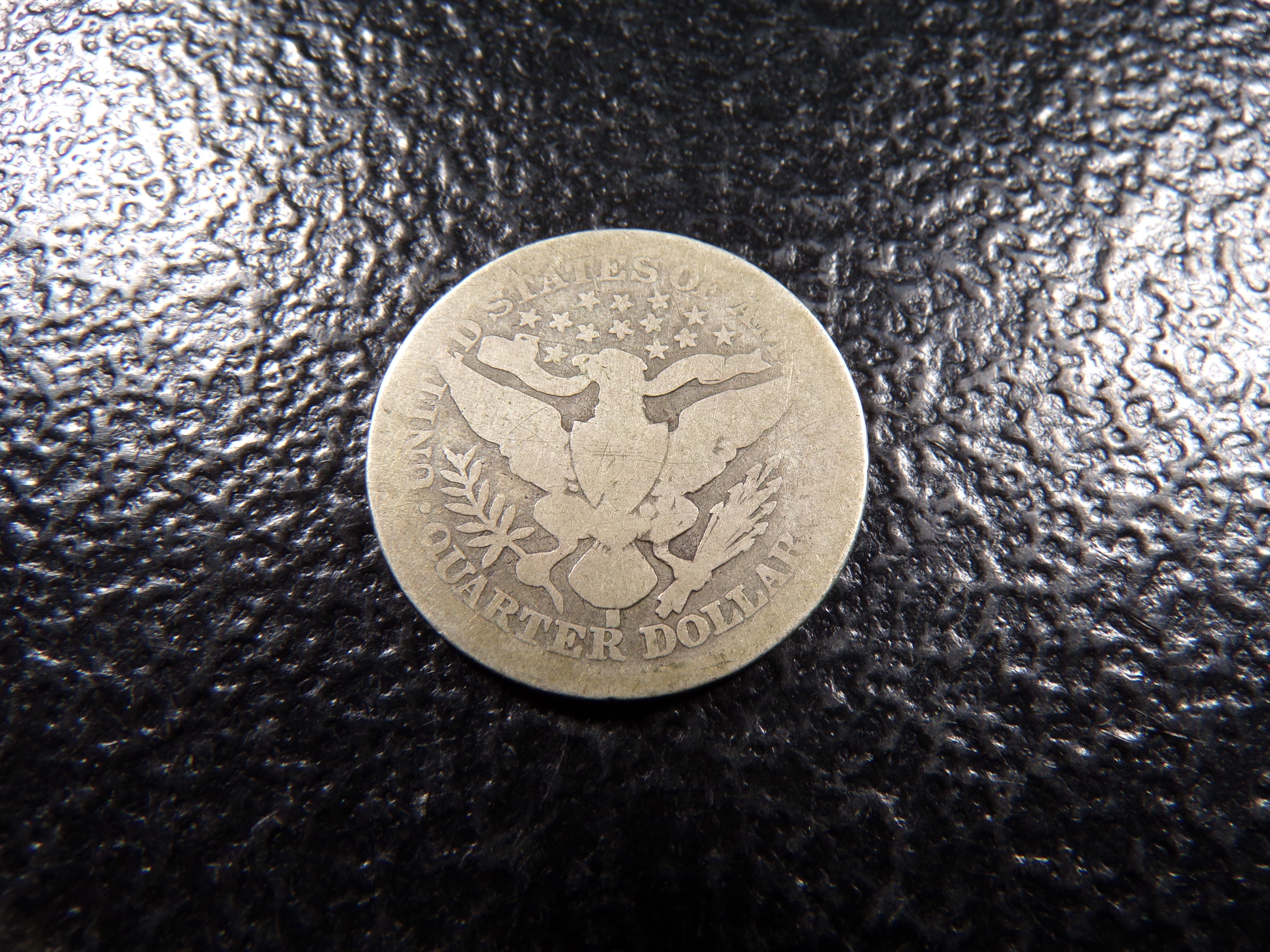 1892-S BARBER SILVER QUARTER
