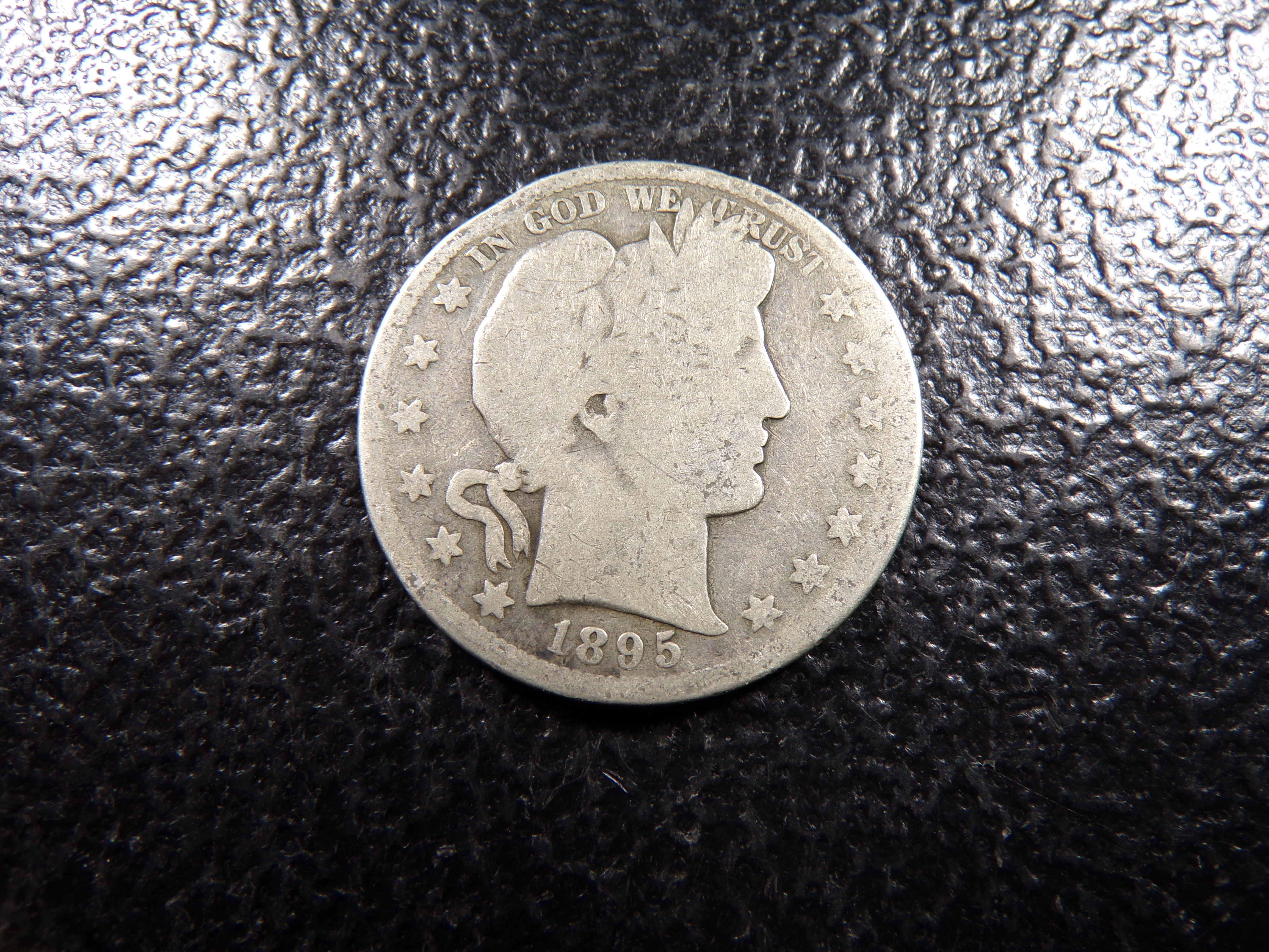 1895-S BARBER SILVER HALF DOLLAR