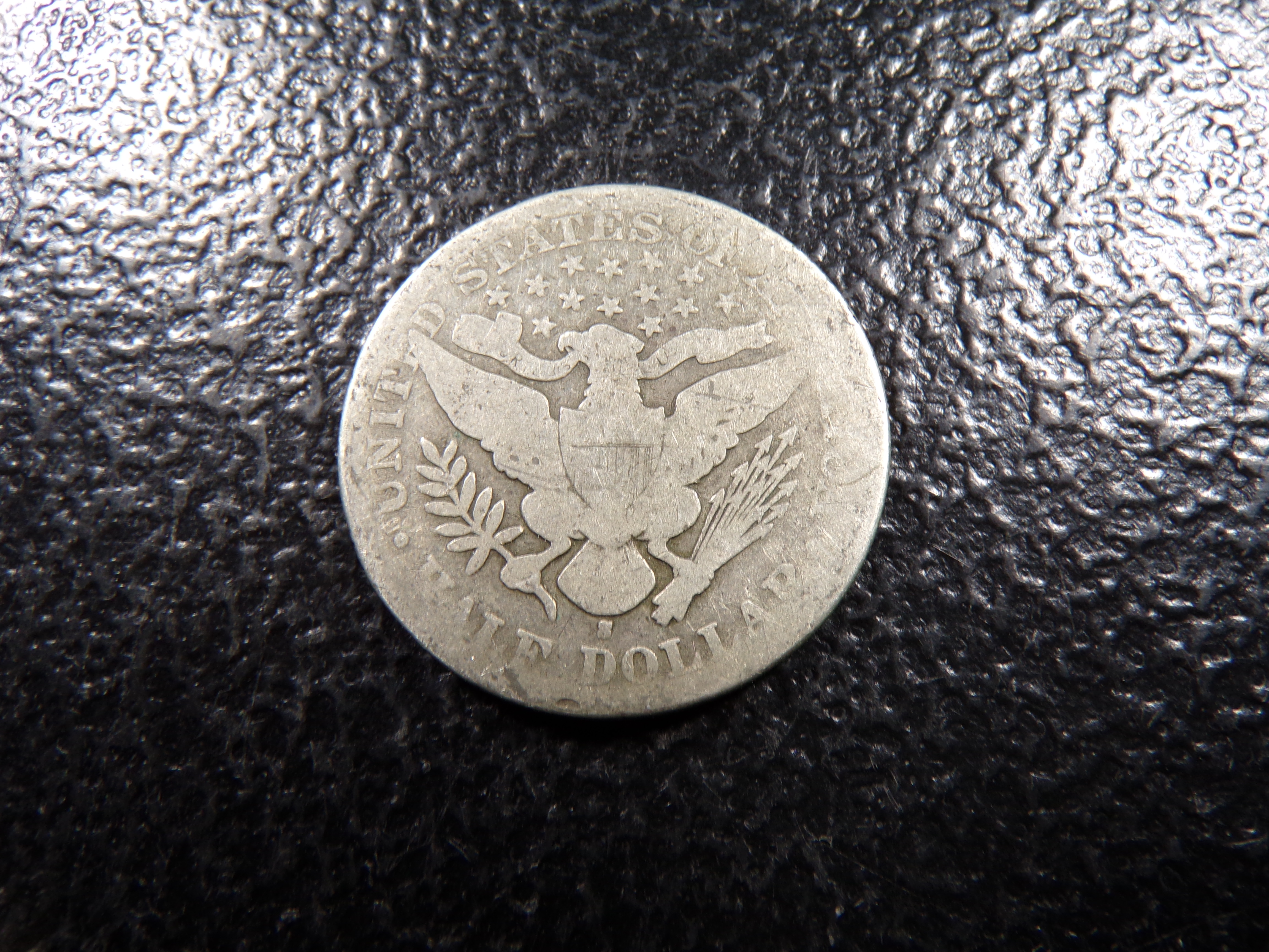 1895-S BARBER SILVER HALF DOLLAR