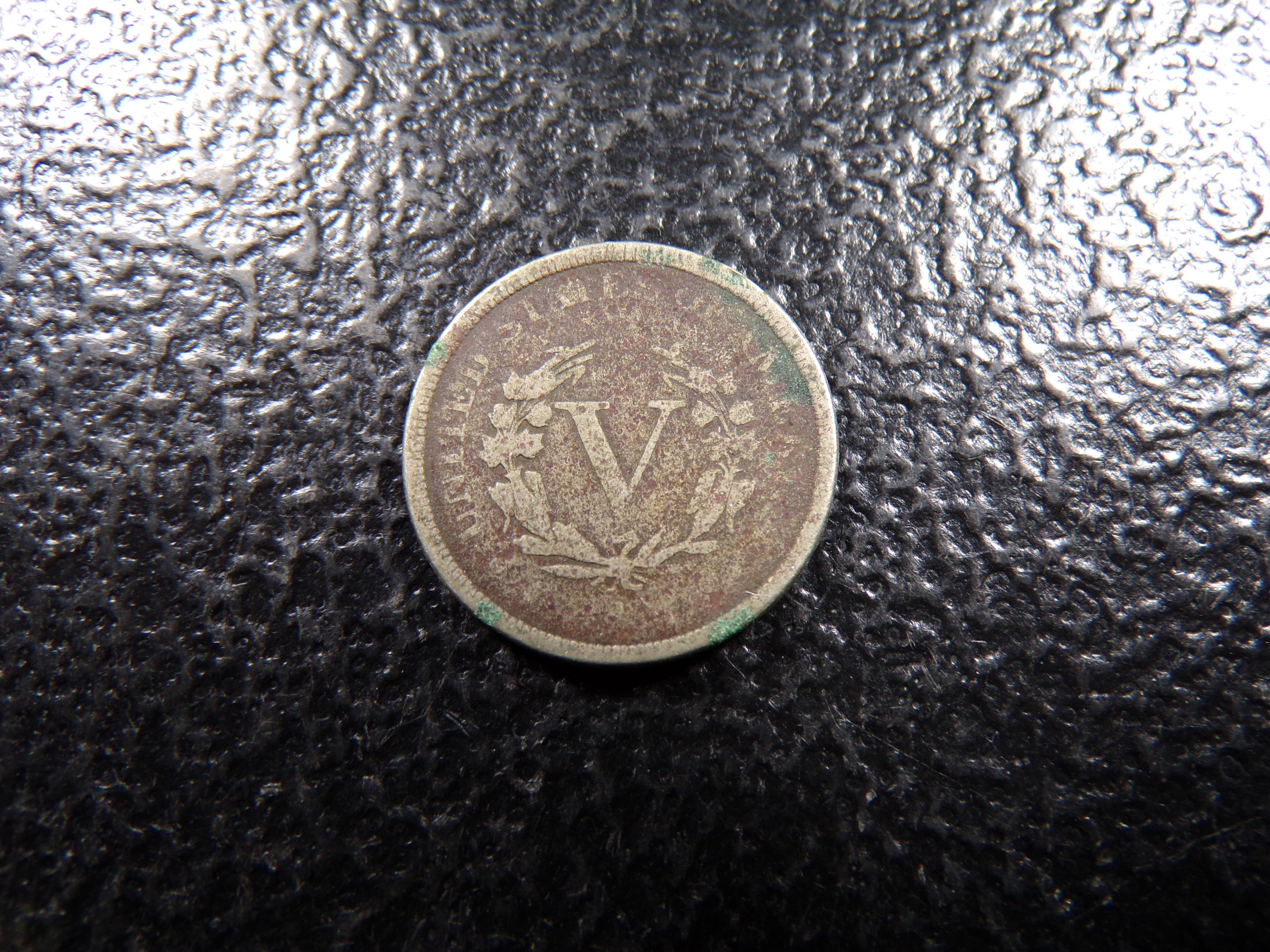 1886 KEY DATE LIBERTY HEAD V NICKEL