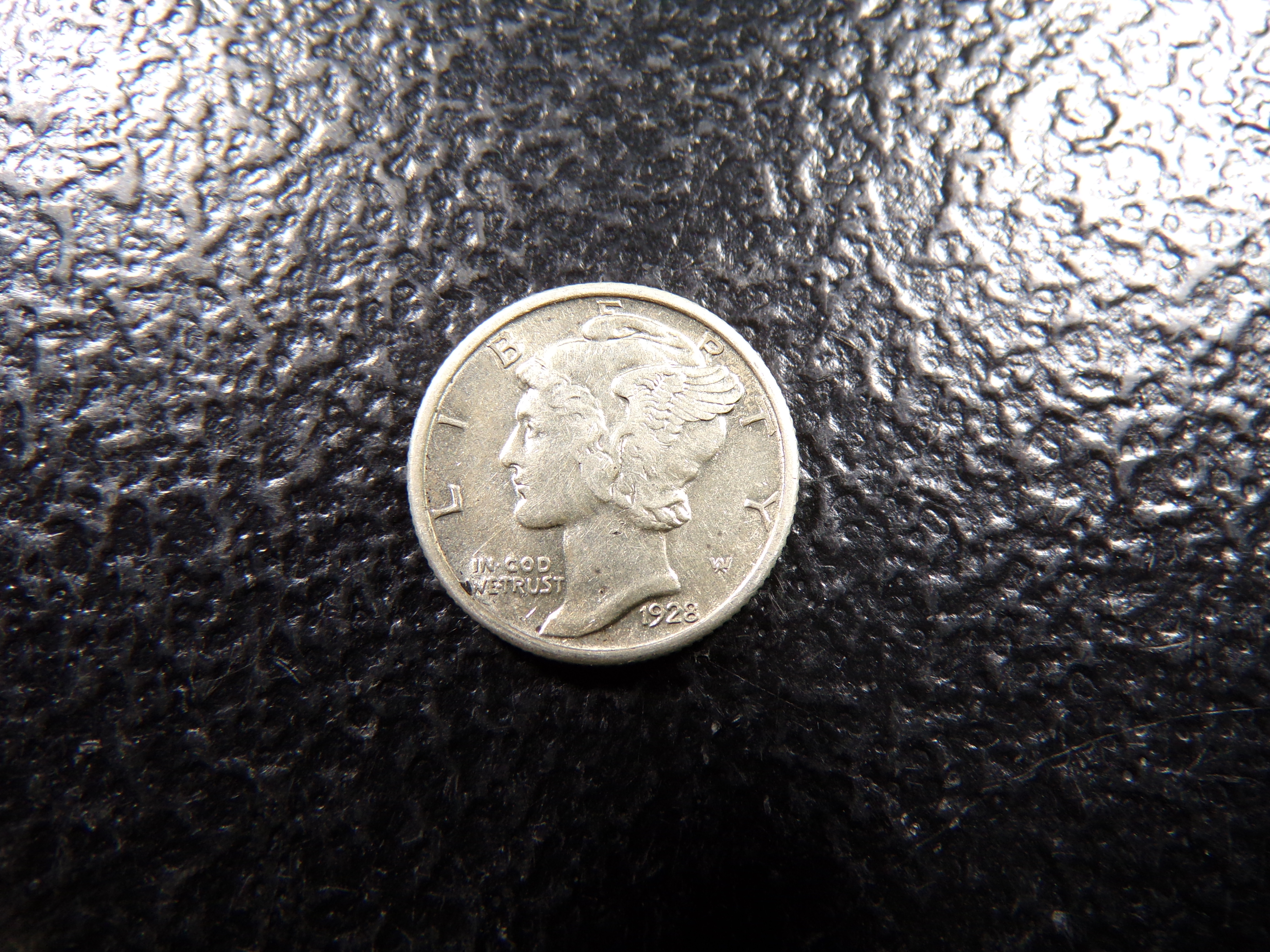 1928 MERCURY SILVER DIME