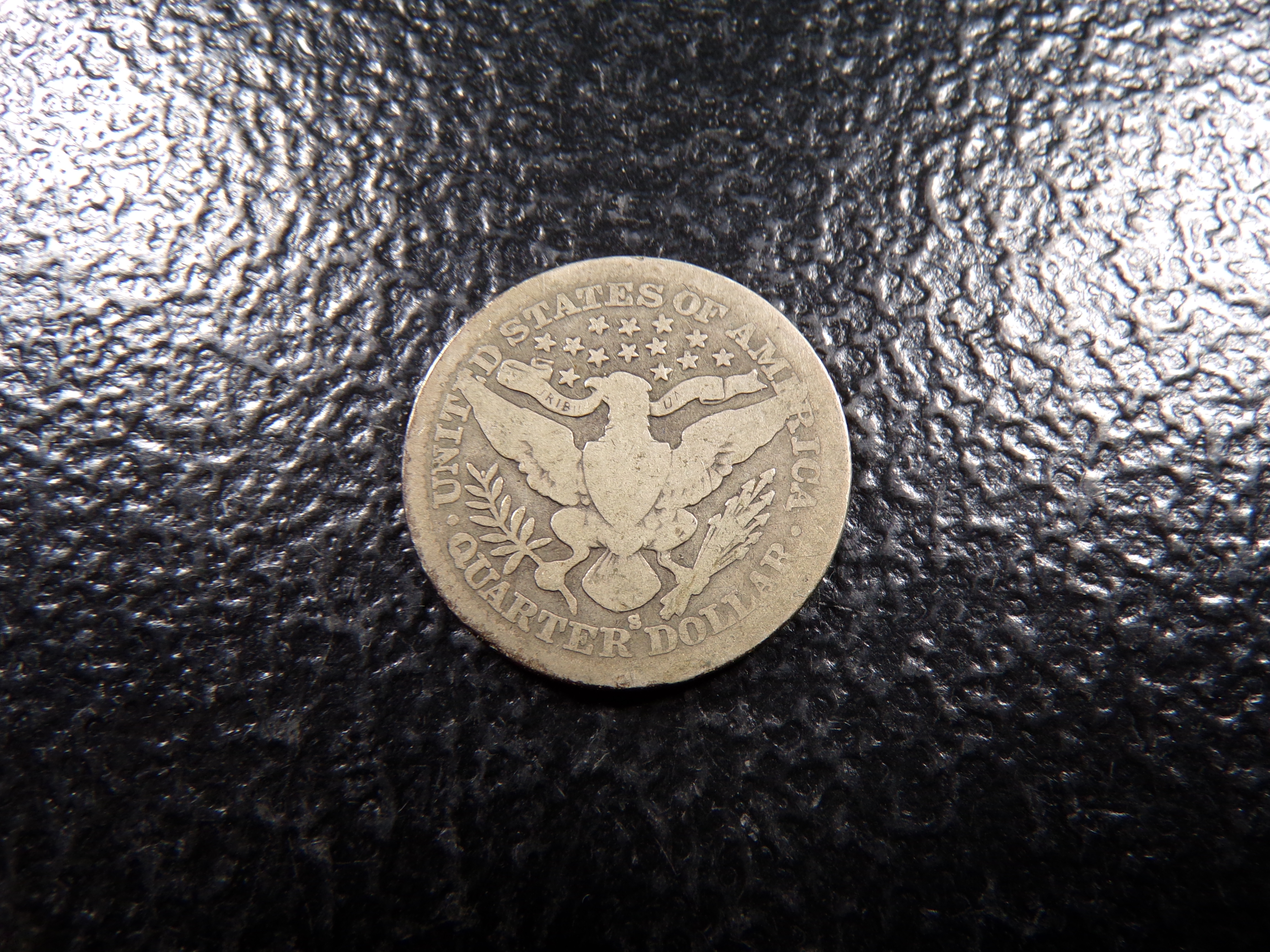 1902-S BARBER SILVER QUARTER