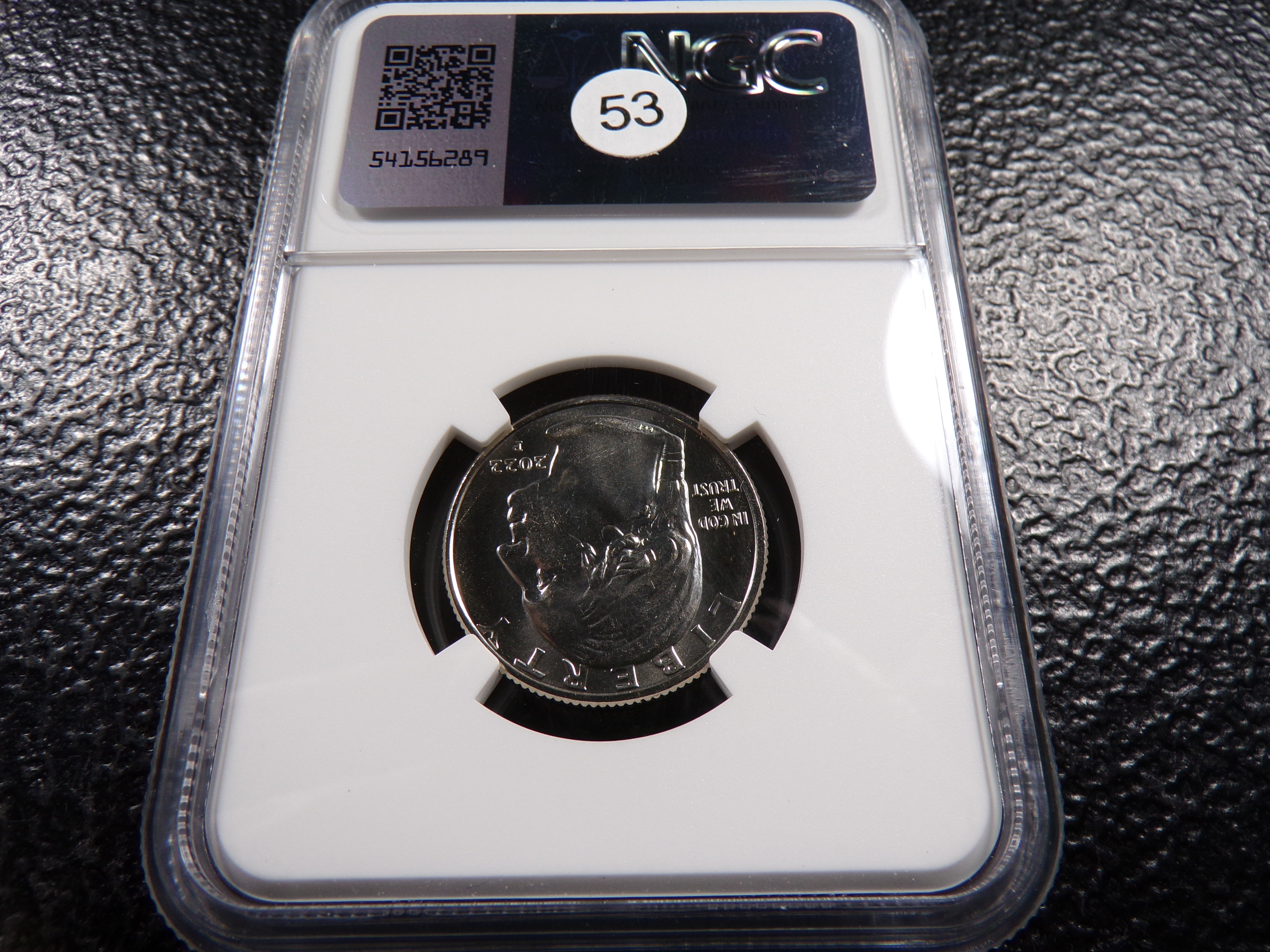 2022-P NGC MS67 ANNA MAY WONG QUARTER