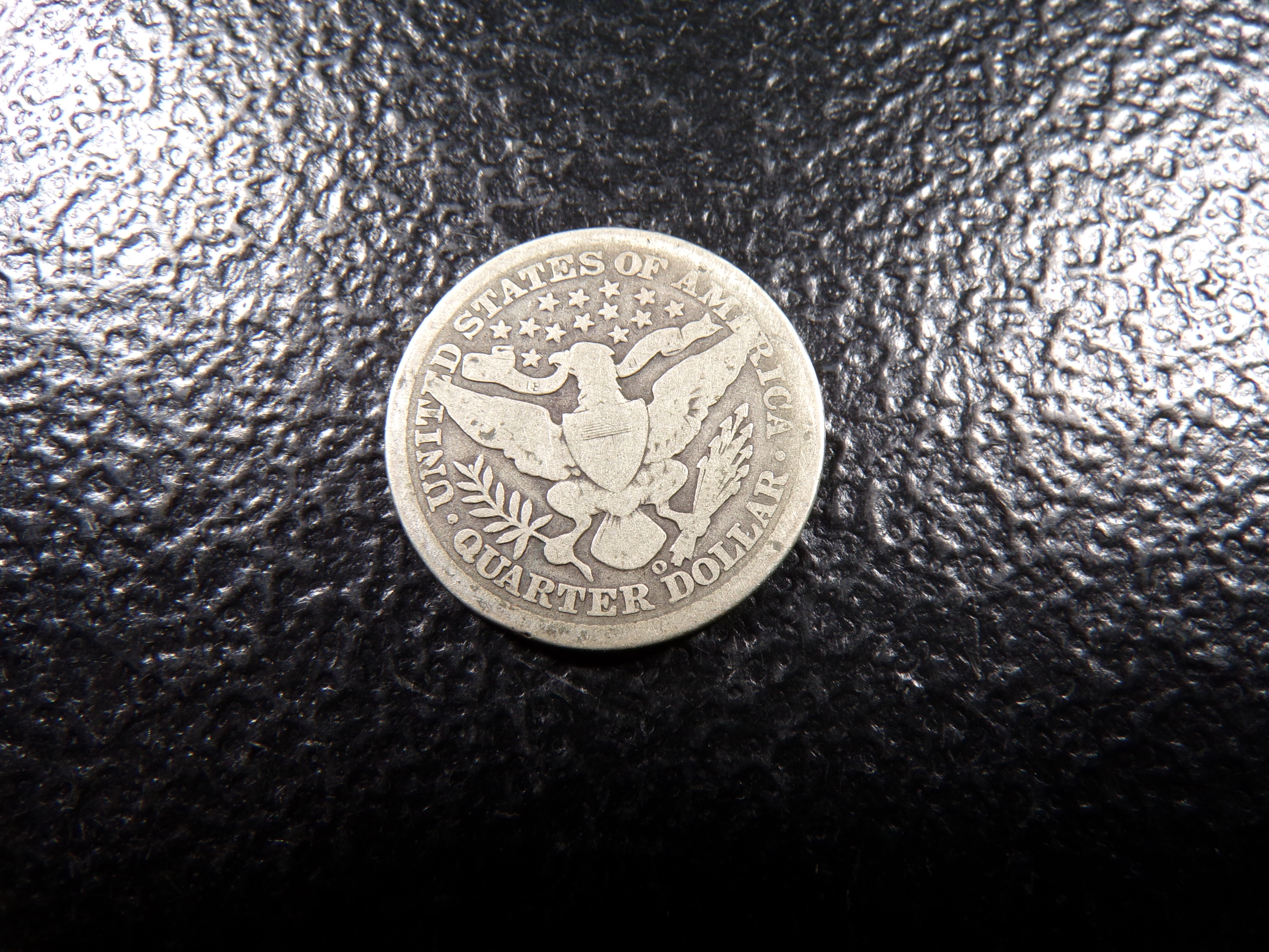 1895-O BARBER SILVER QUARTER
