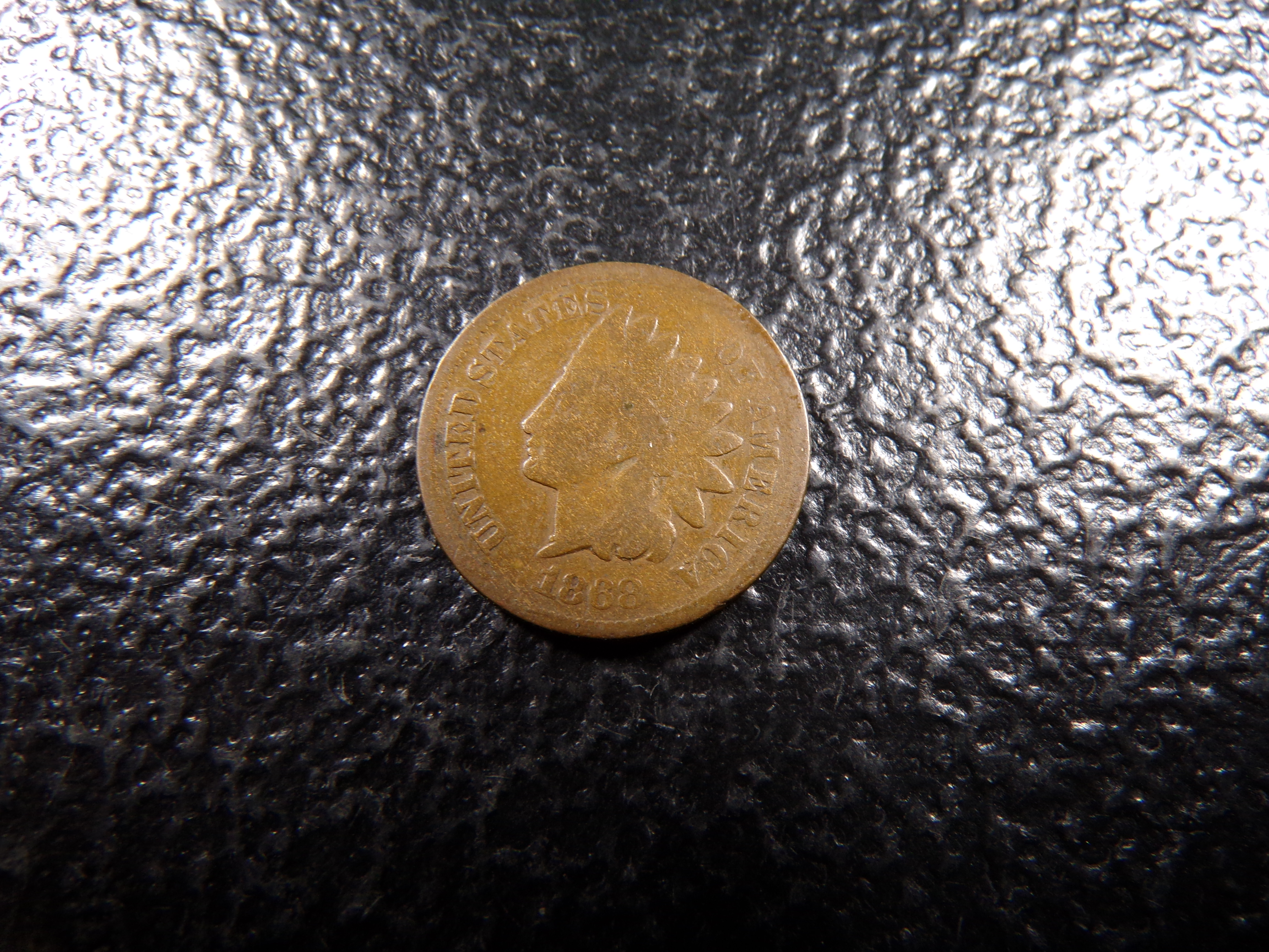 1868 RARE DATE INDIAN HEAD CENT