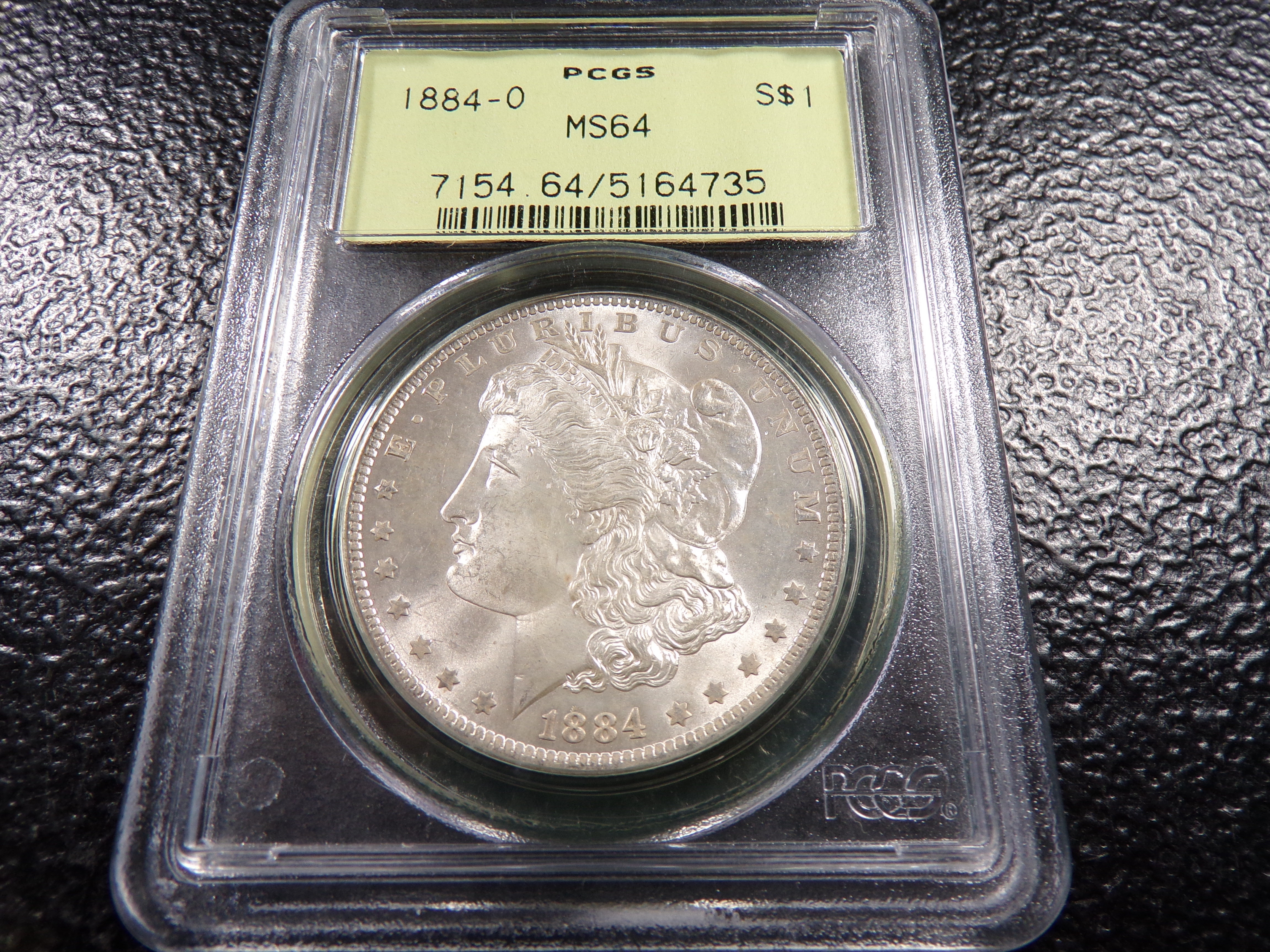 1884-O PCGS MS64 HIGH GRADE MORGAN SILVER DOLLAR