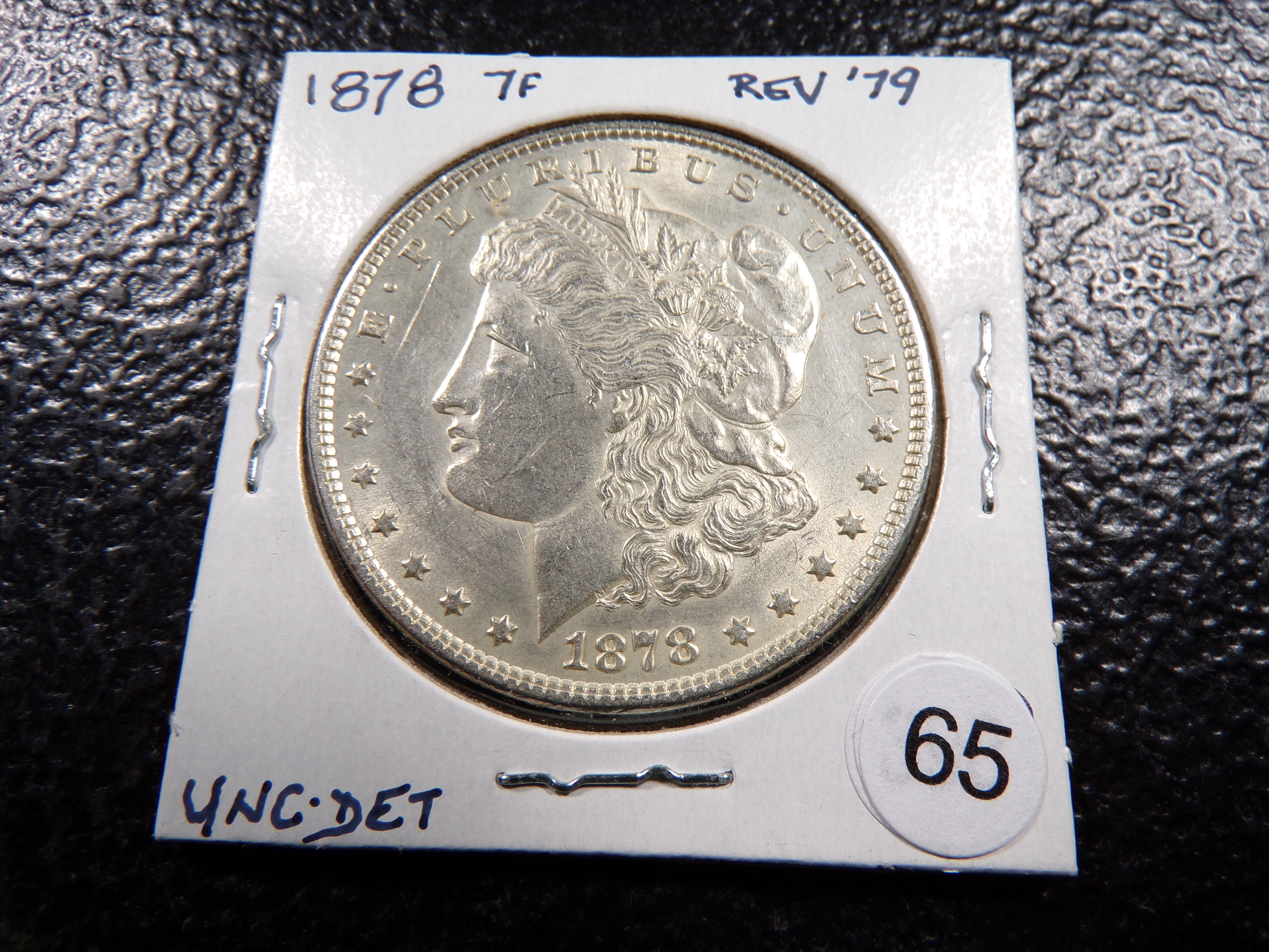 1878 7TF REV. 79 MORGAN SILVER DOLLAR