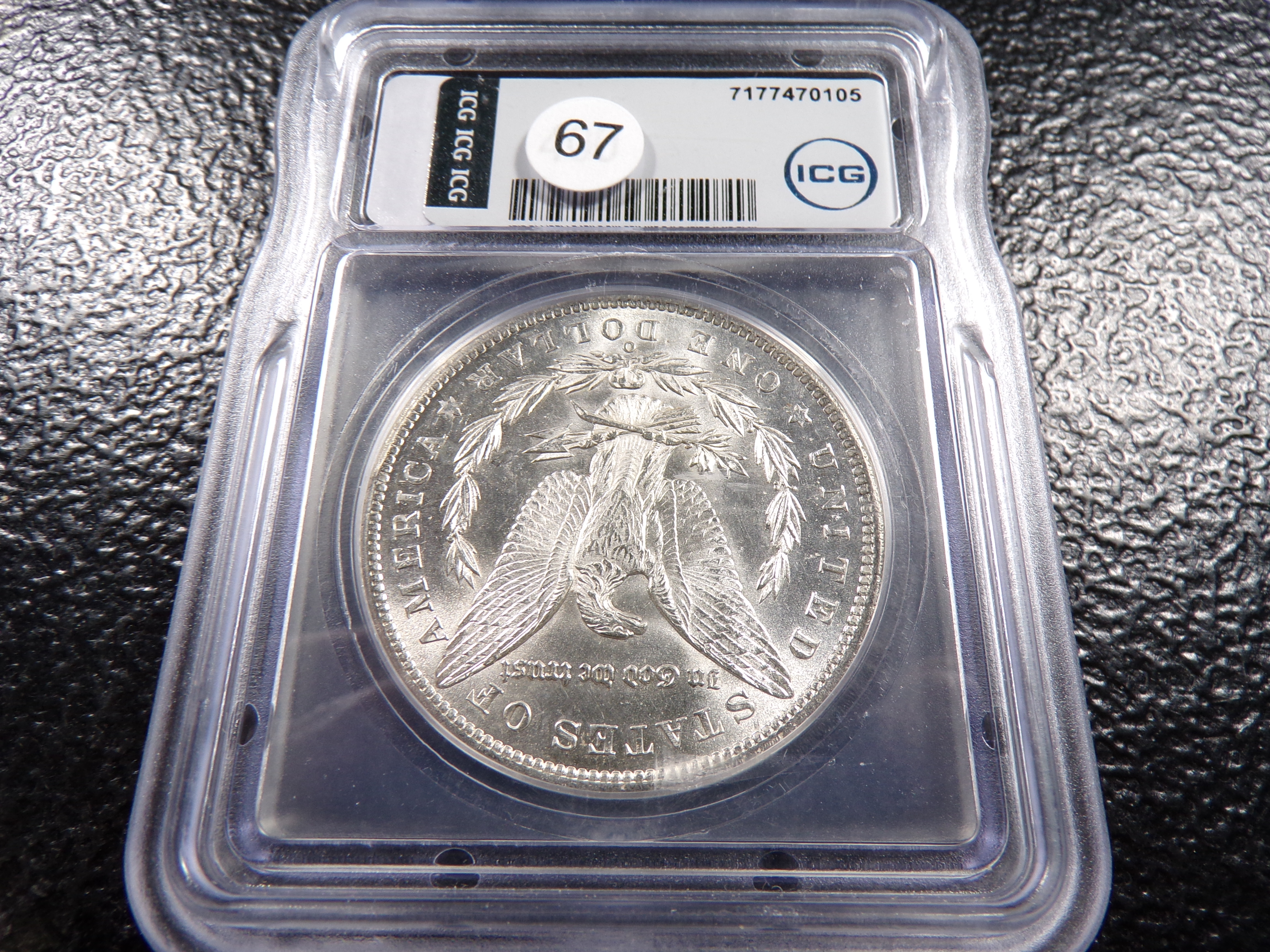 1885-O ICG MS63 MORGAN SILVER DOLLAR