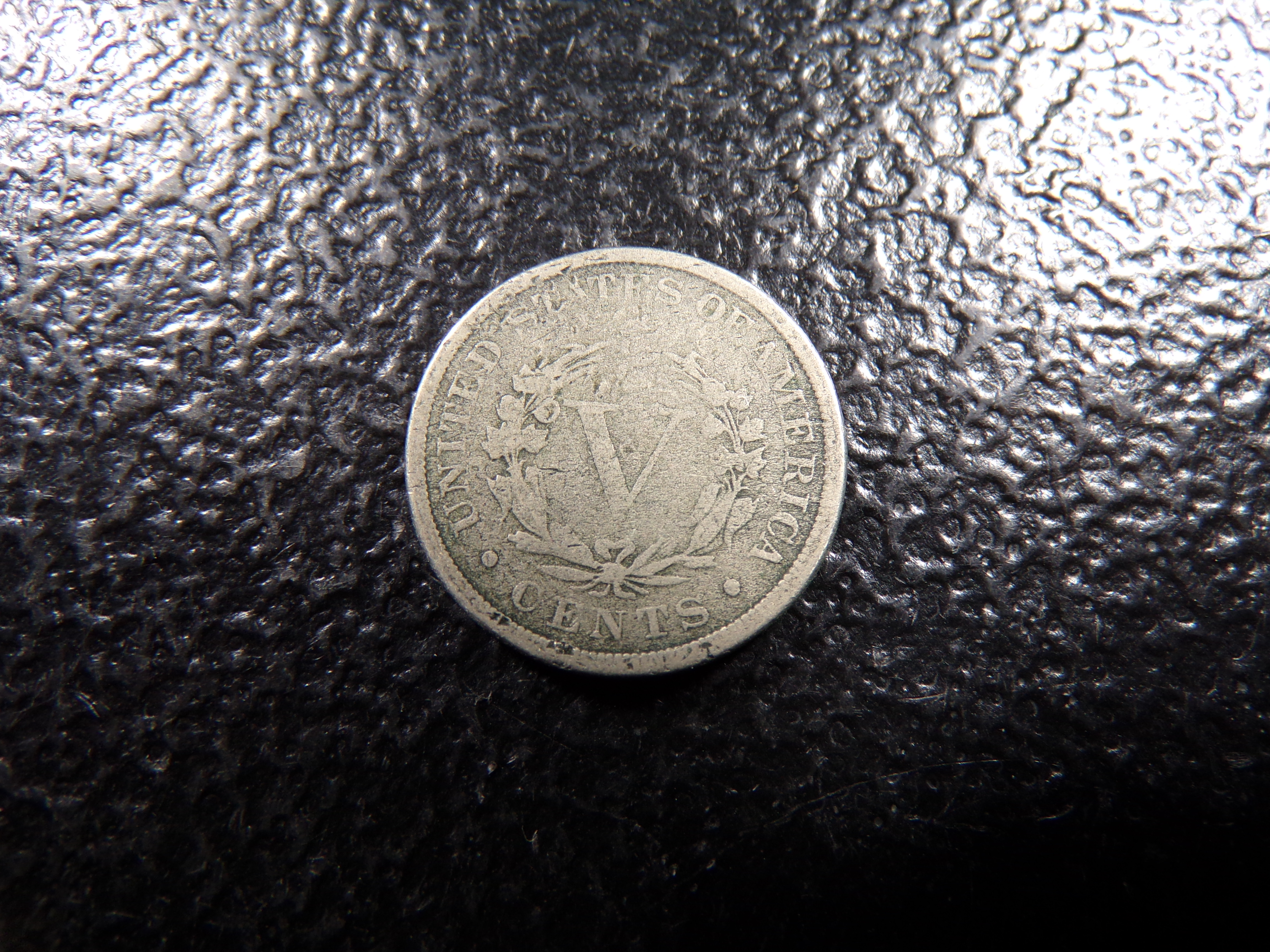 1886 KEY DATE LIBERTY HEAD V NICKEL