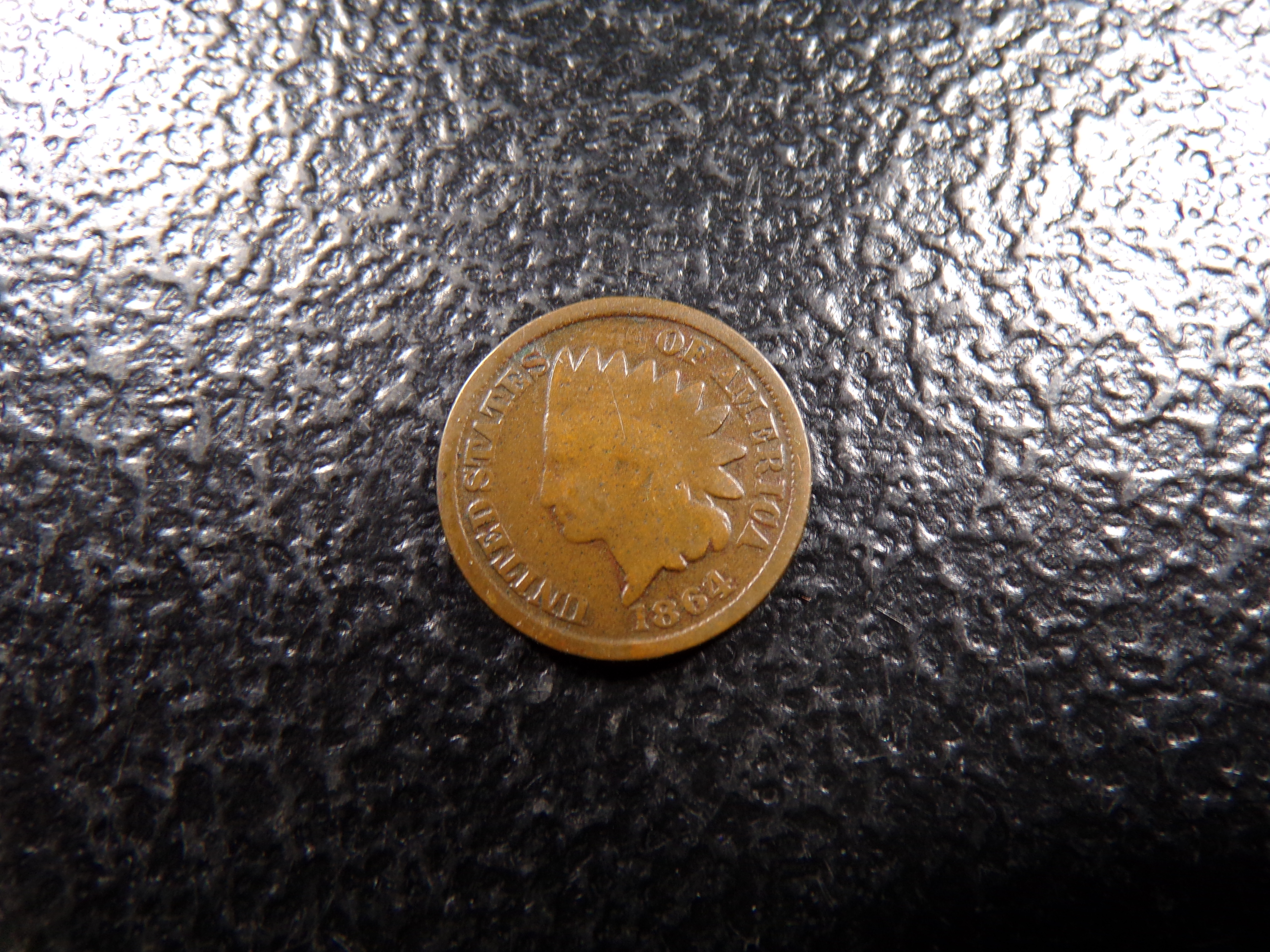 1864 RARE DATE INDIAN HEAD CENT