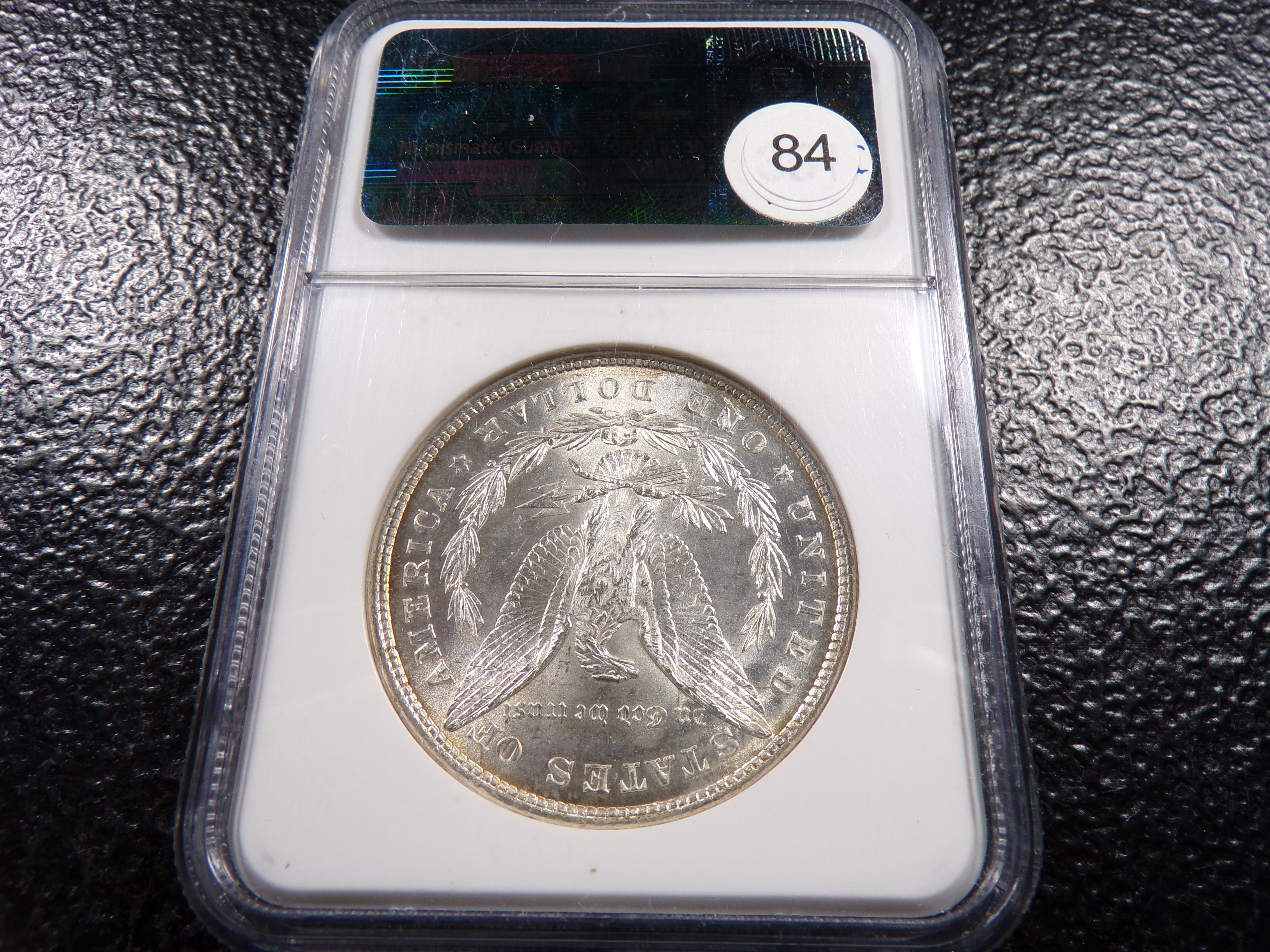 1878 8TF NGC MS63 MORGAN SILVER DOLLAR